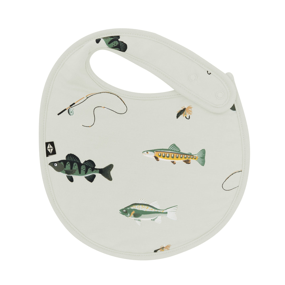 Kyte Baby Cushy Bib Cushy Bib in Fishing