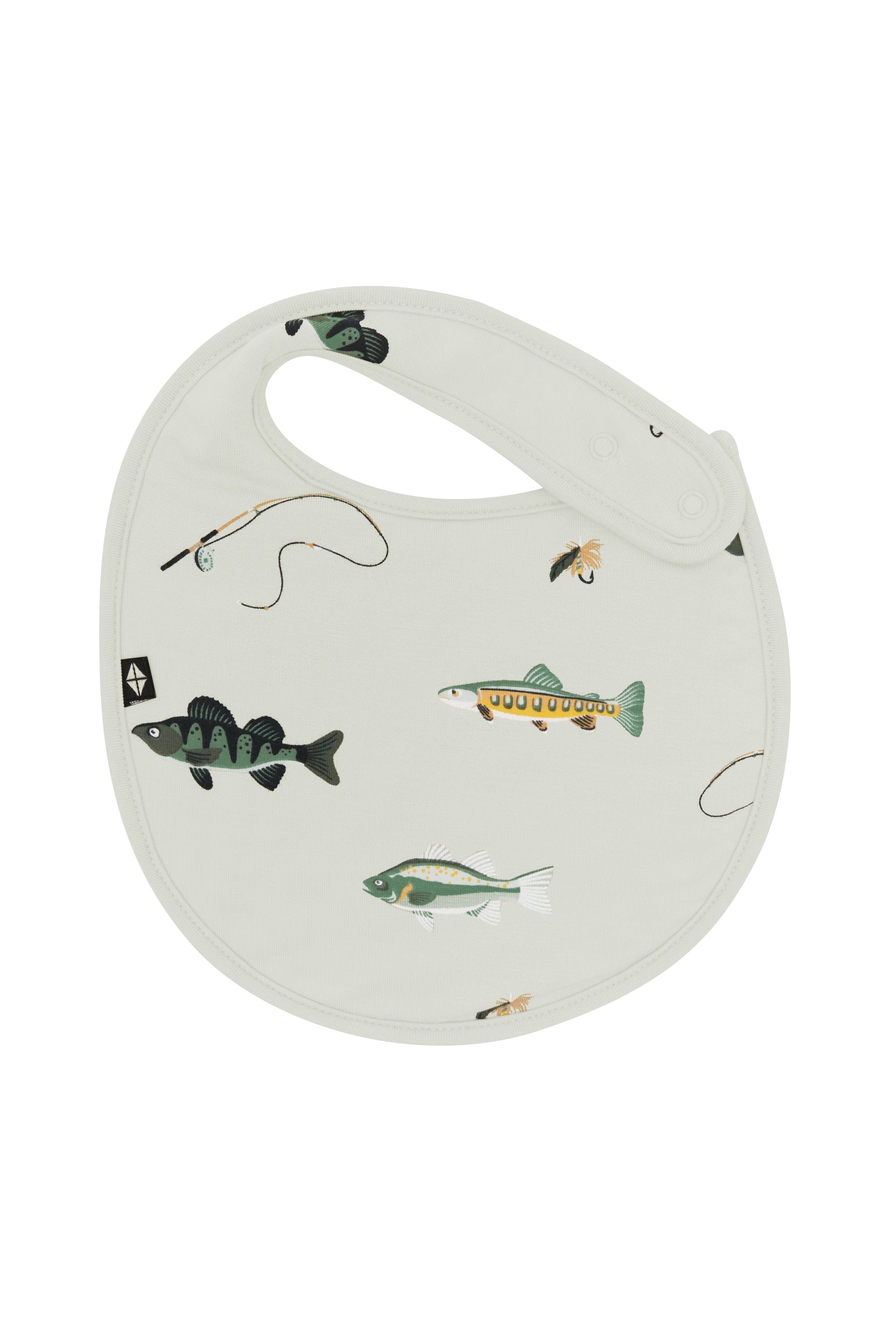 Kyte Baby Cushy Bib in Fishing