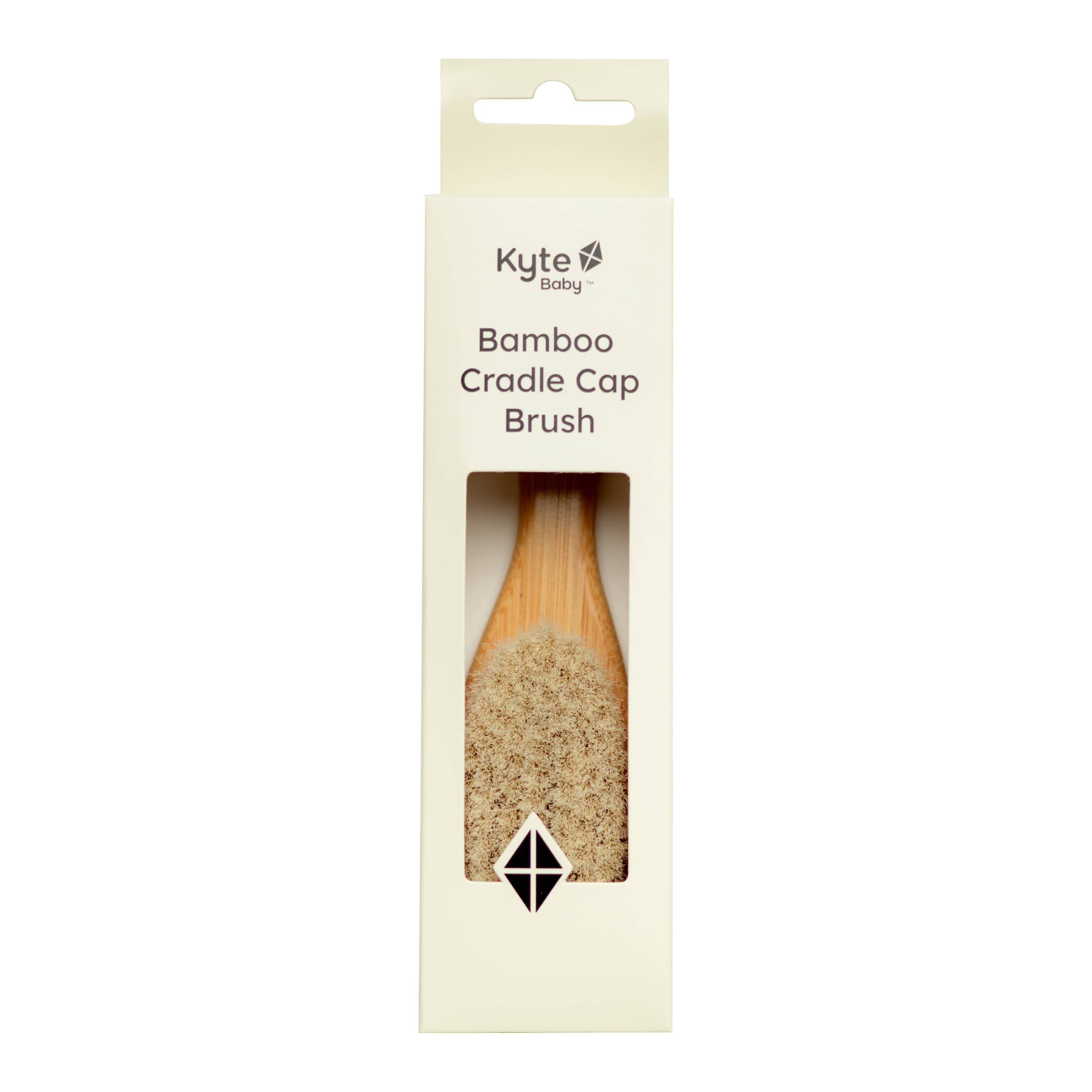 Kyte Baby Home and Bath Bamboo Cradle Cap Brush
