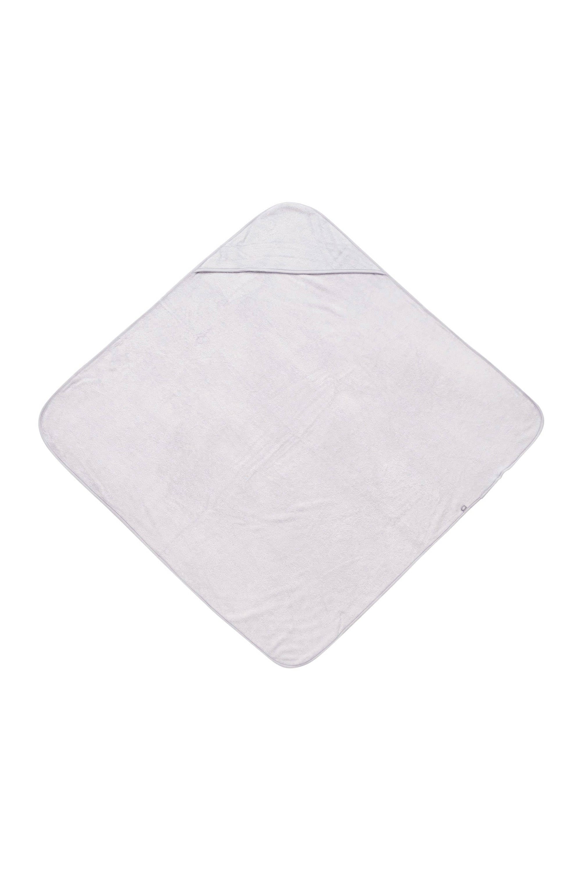 Kyte Baby Hooded bamboo terry Bath Towel in Storm