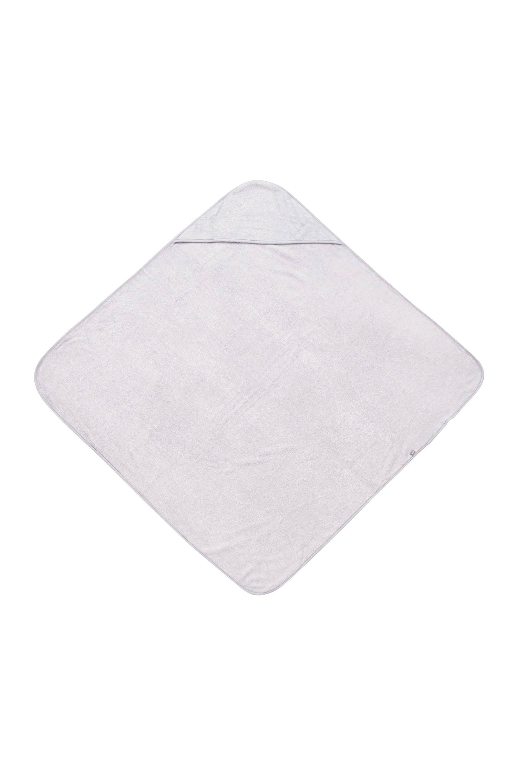 Kyte Baby Hooded bamboo terry Bath Towel in Storm