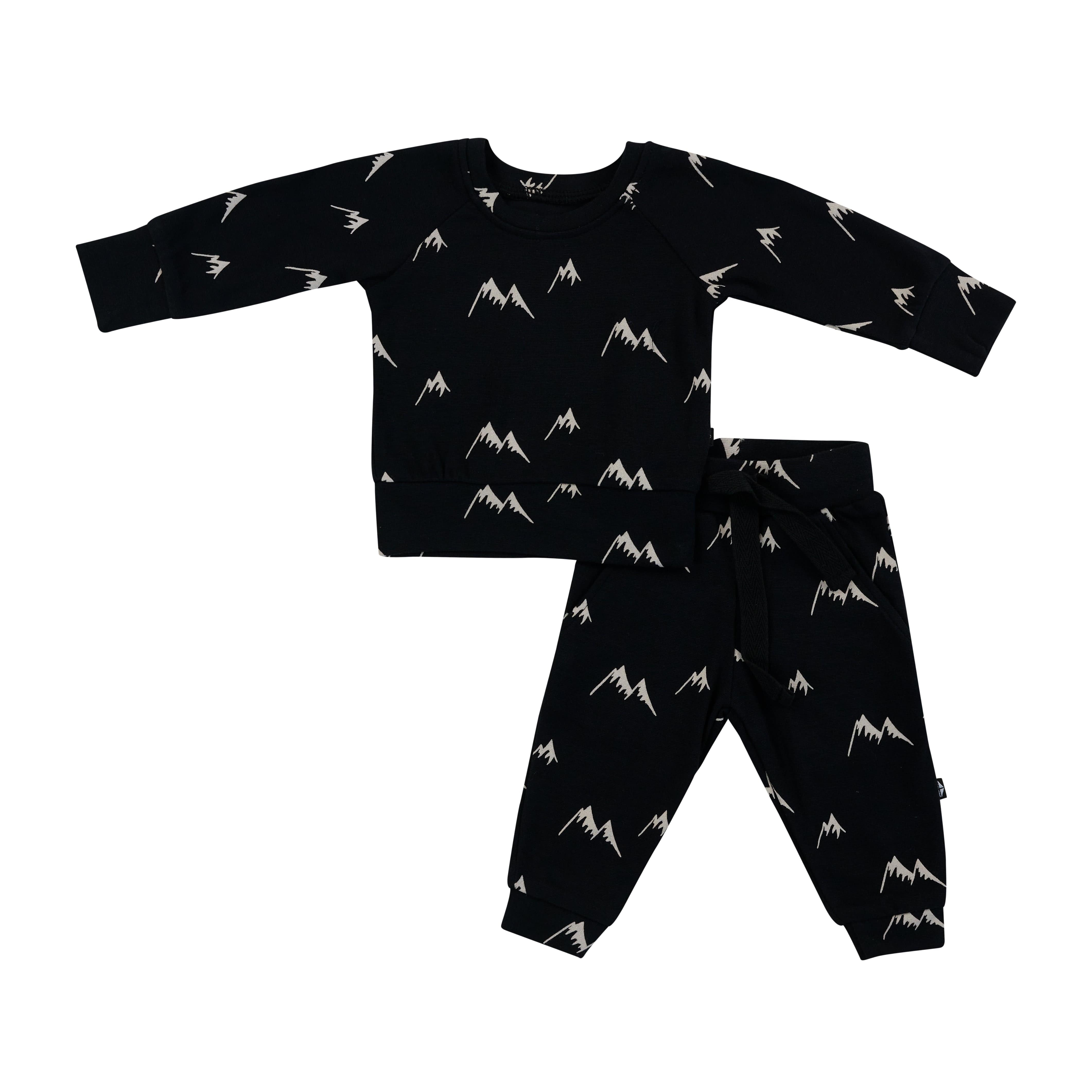 Kyte Baby Jogger Set Bamboo Jersey Jogger Set in Mountain