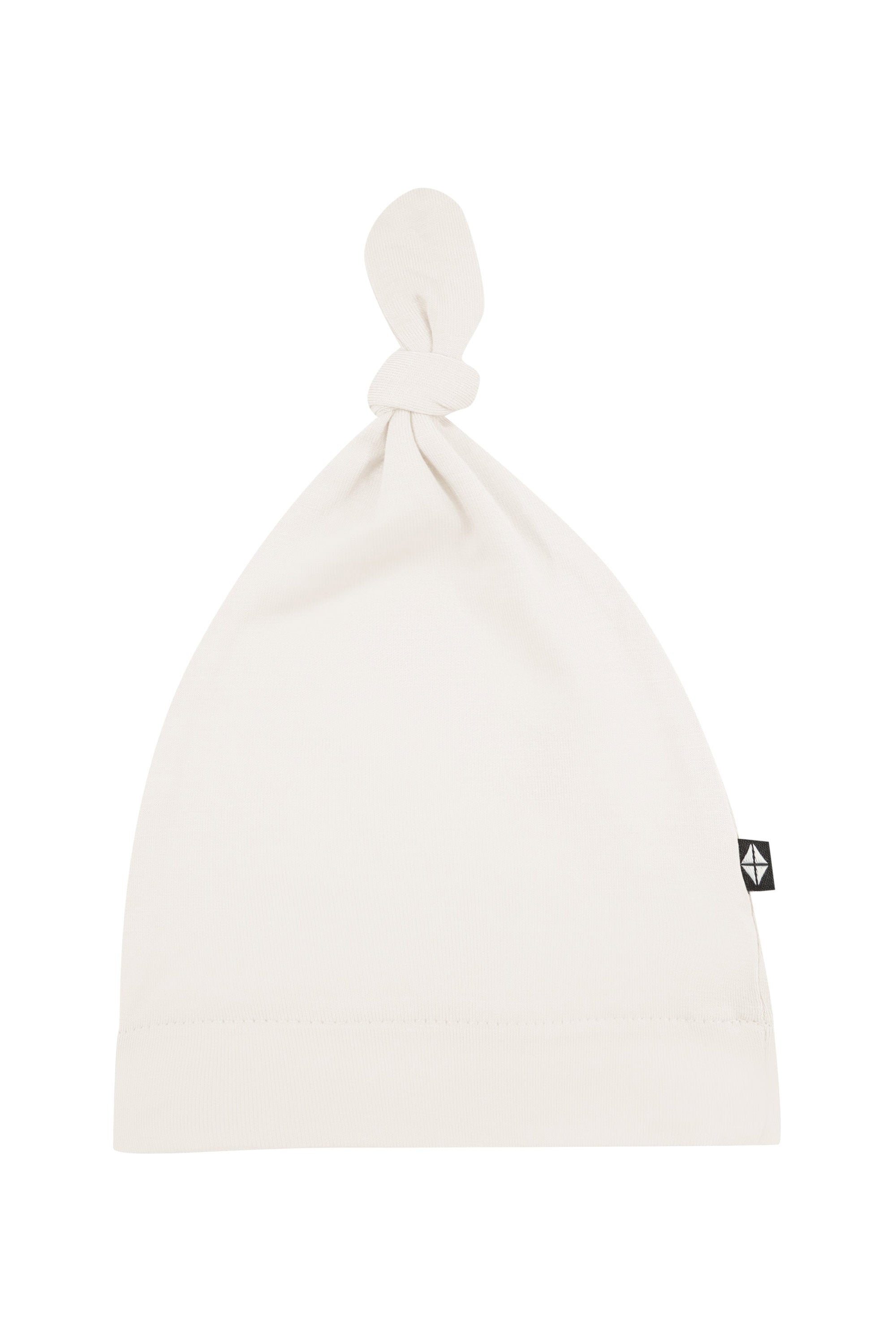 Knotted Cap in Oat | Bamboo Newborn Hat | Kyte Baby