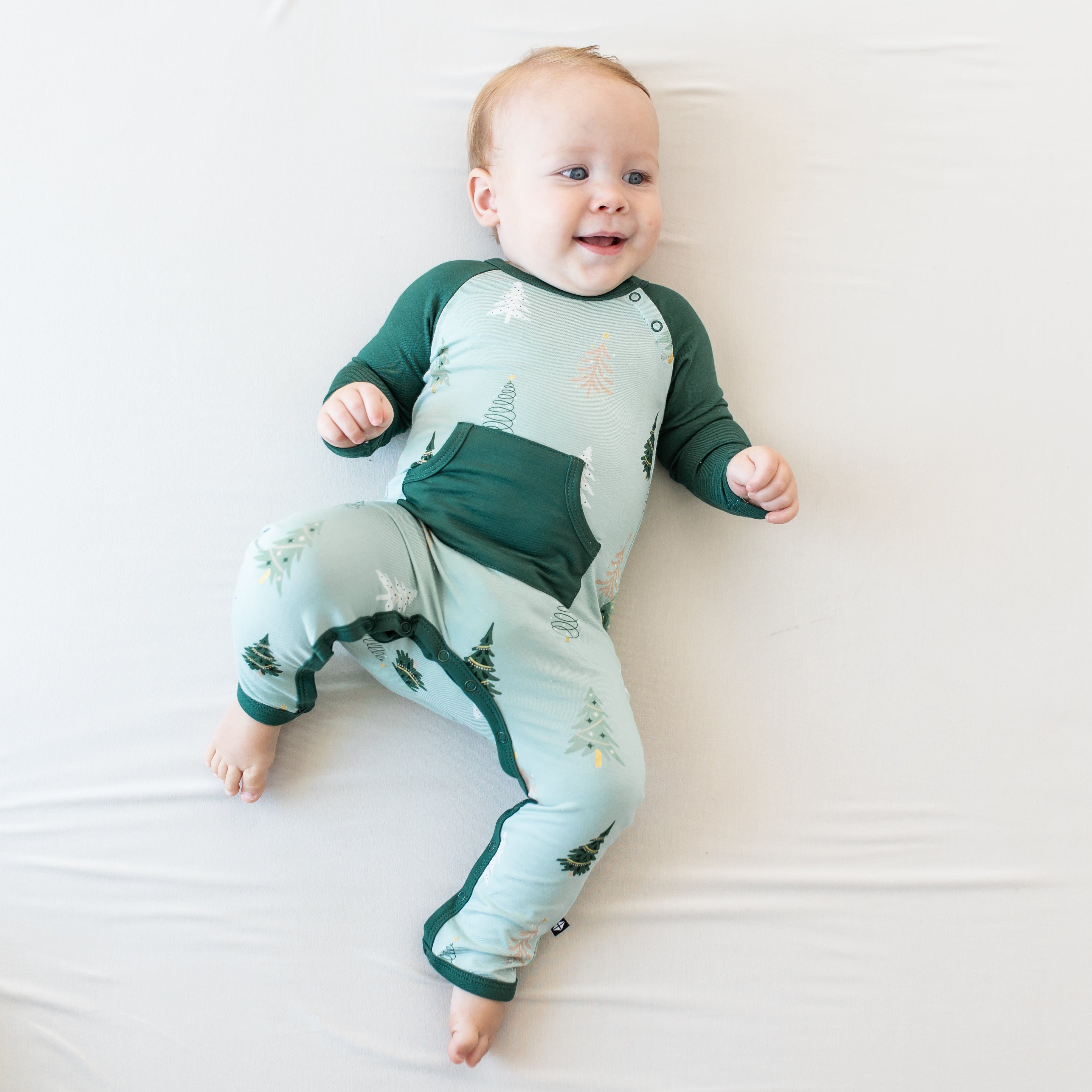 Kyte Baby Long Alls Longall in Boho Tree