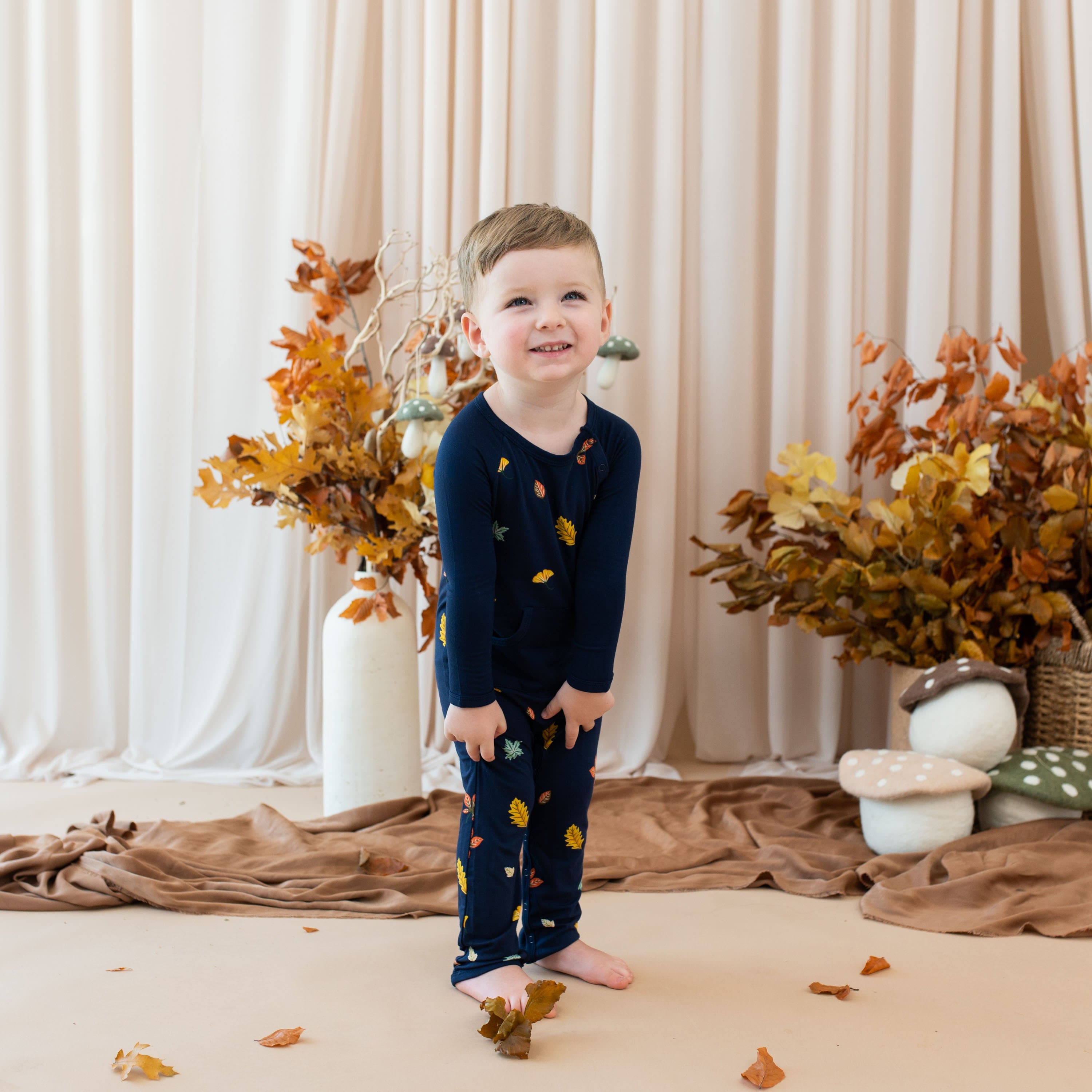 Kyte Baby Long Alls Longall in Foliage