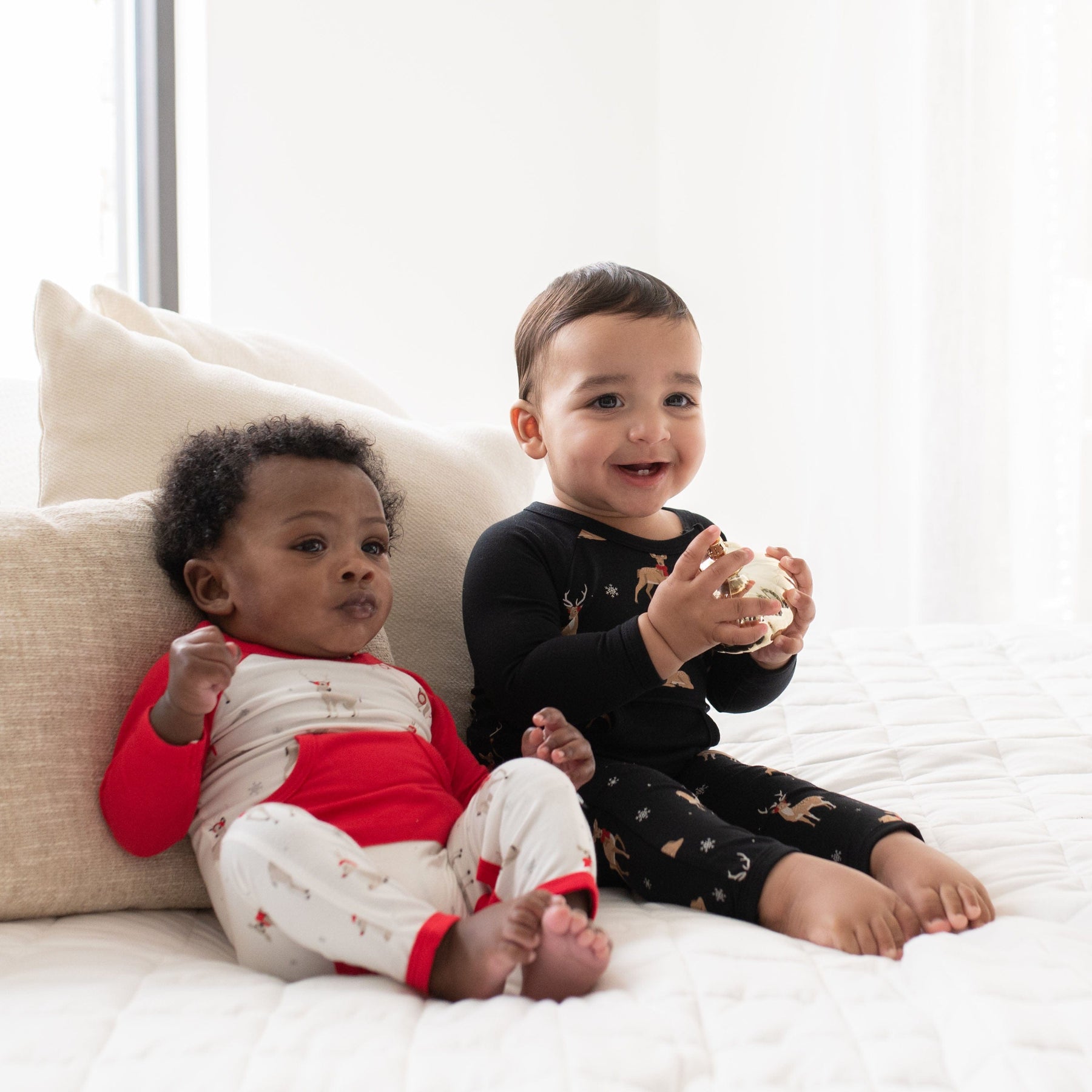 Kyte Baby Long Alls Longall in Midnight Deer