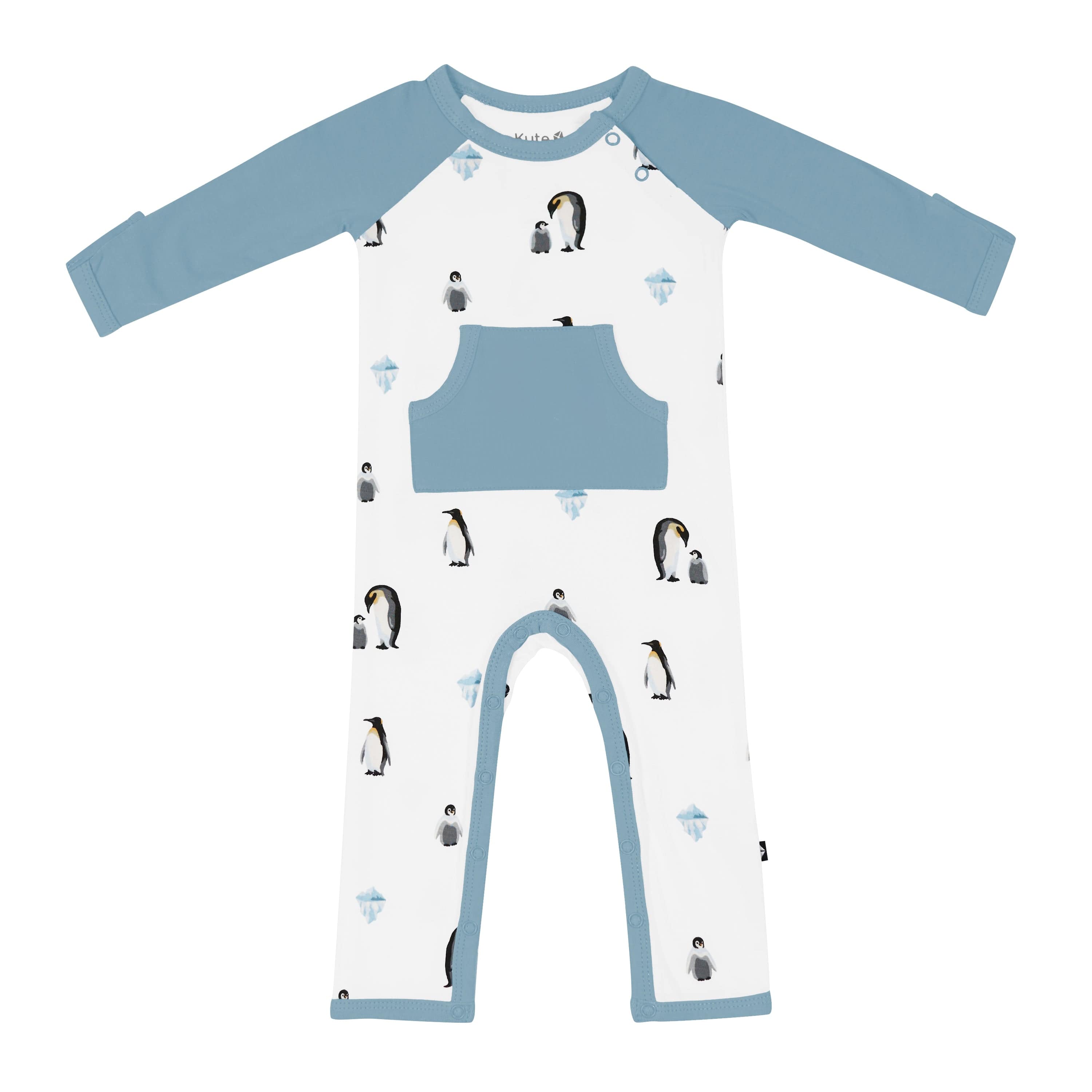 Kyte Baby Long Alls Longall in Penguin