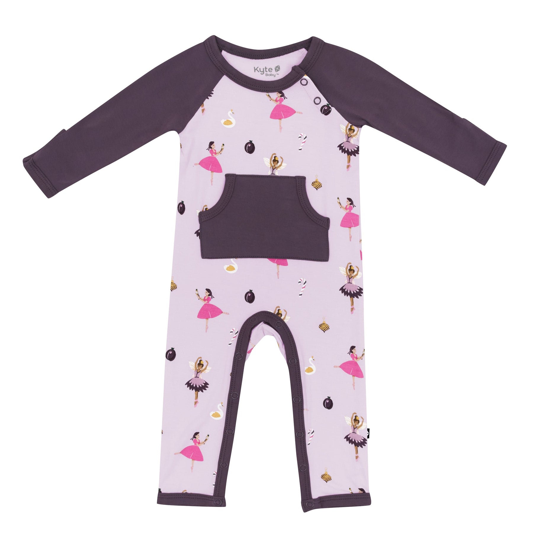 Kyte Baby Long Alls Longall in Sugar Plum