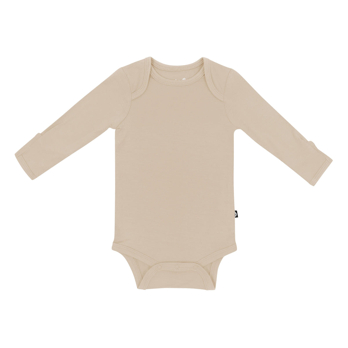 Kyte Baby Long Sleeve Bodysuits Long Sleeve Bodysuit in Almond