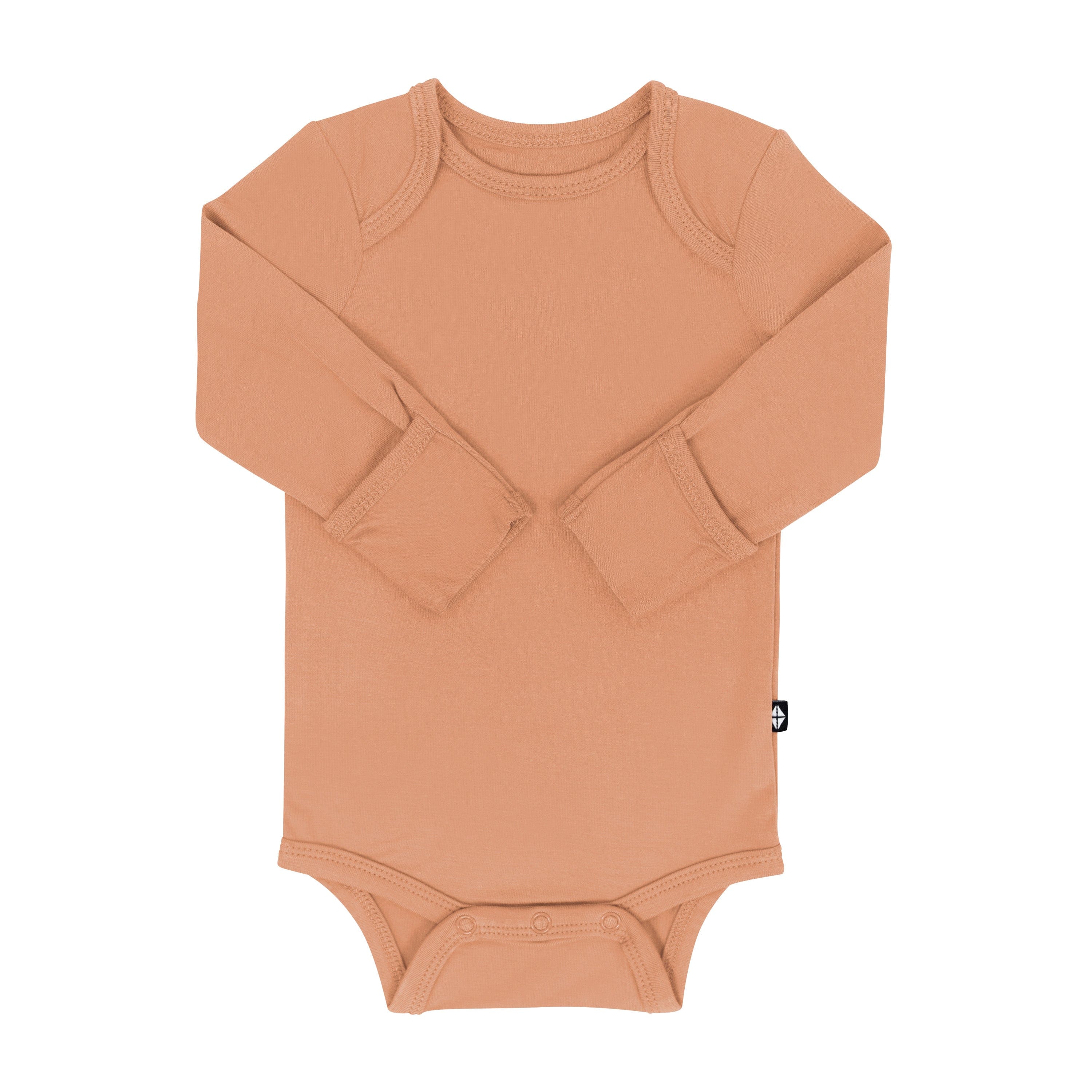 Kyte Baby Long Sleeve Bodysuits Long Sleeve Bodysuit in Apricot