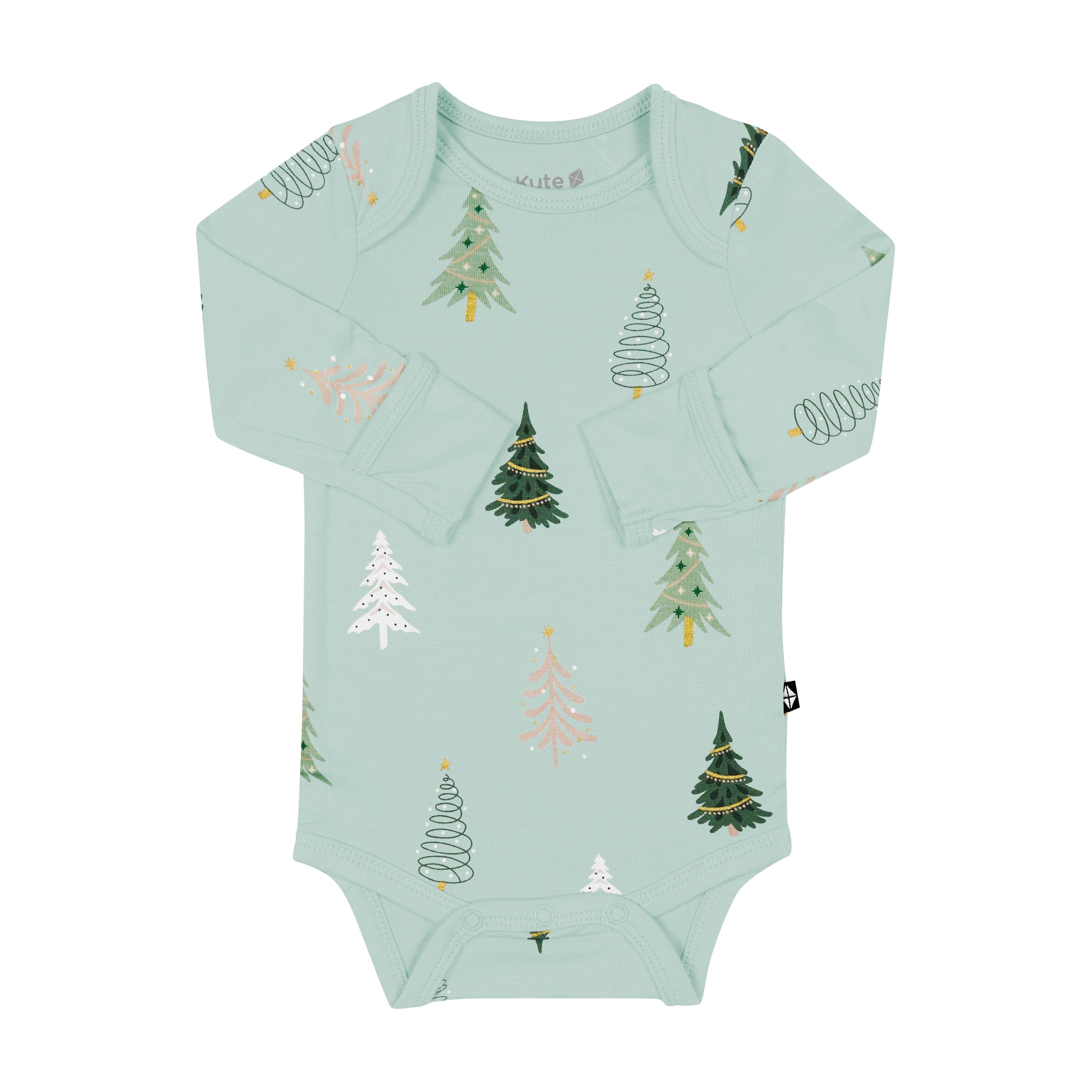 Kyte Baby Long Sleeve Bodysuits Long Sleeve Bodysuit in Boho Tree