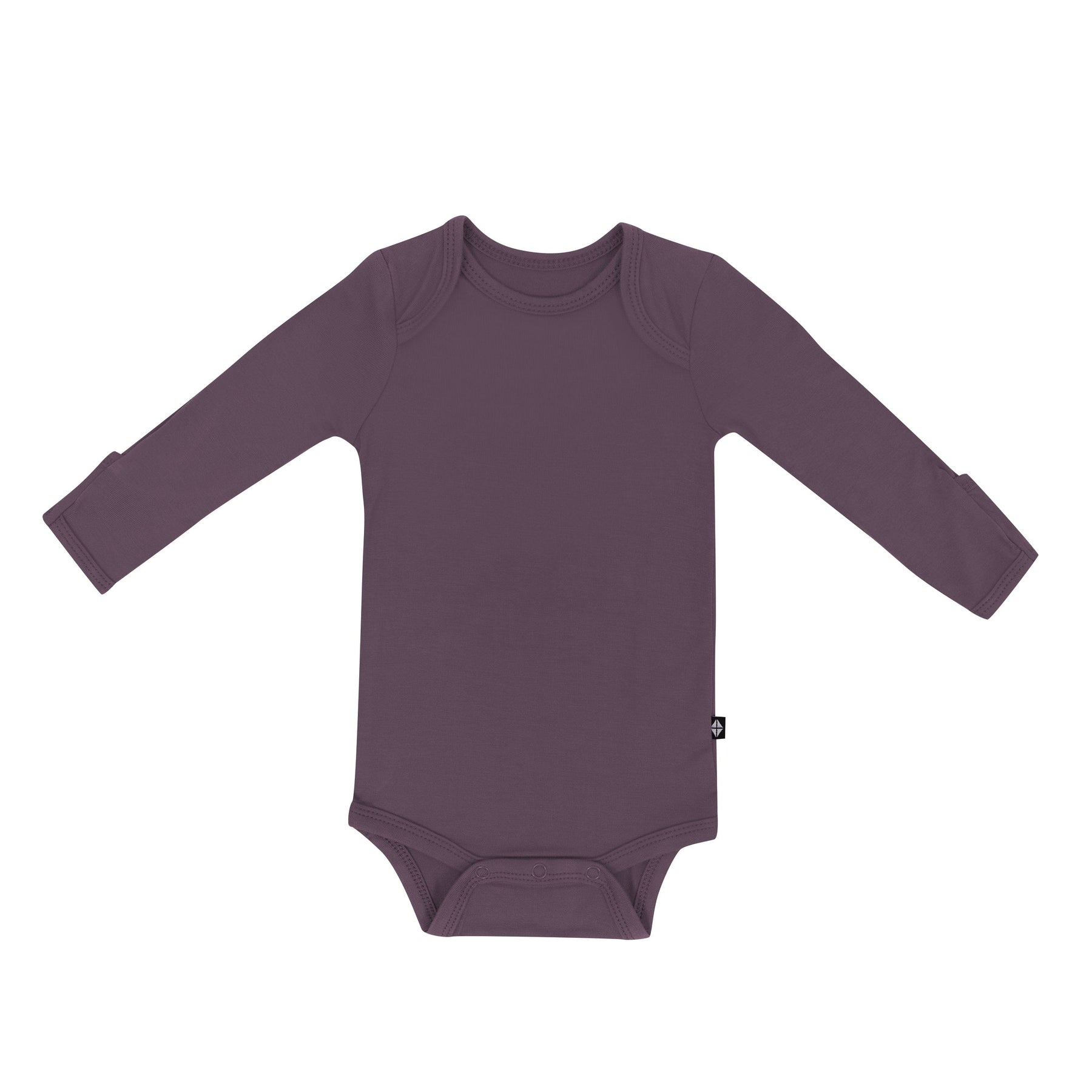 Kyte Baby Long Sleeve Bodysuits Long Sleeve Bodysuit in Currant