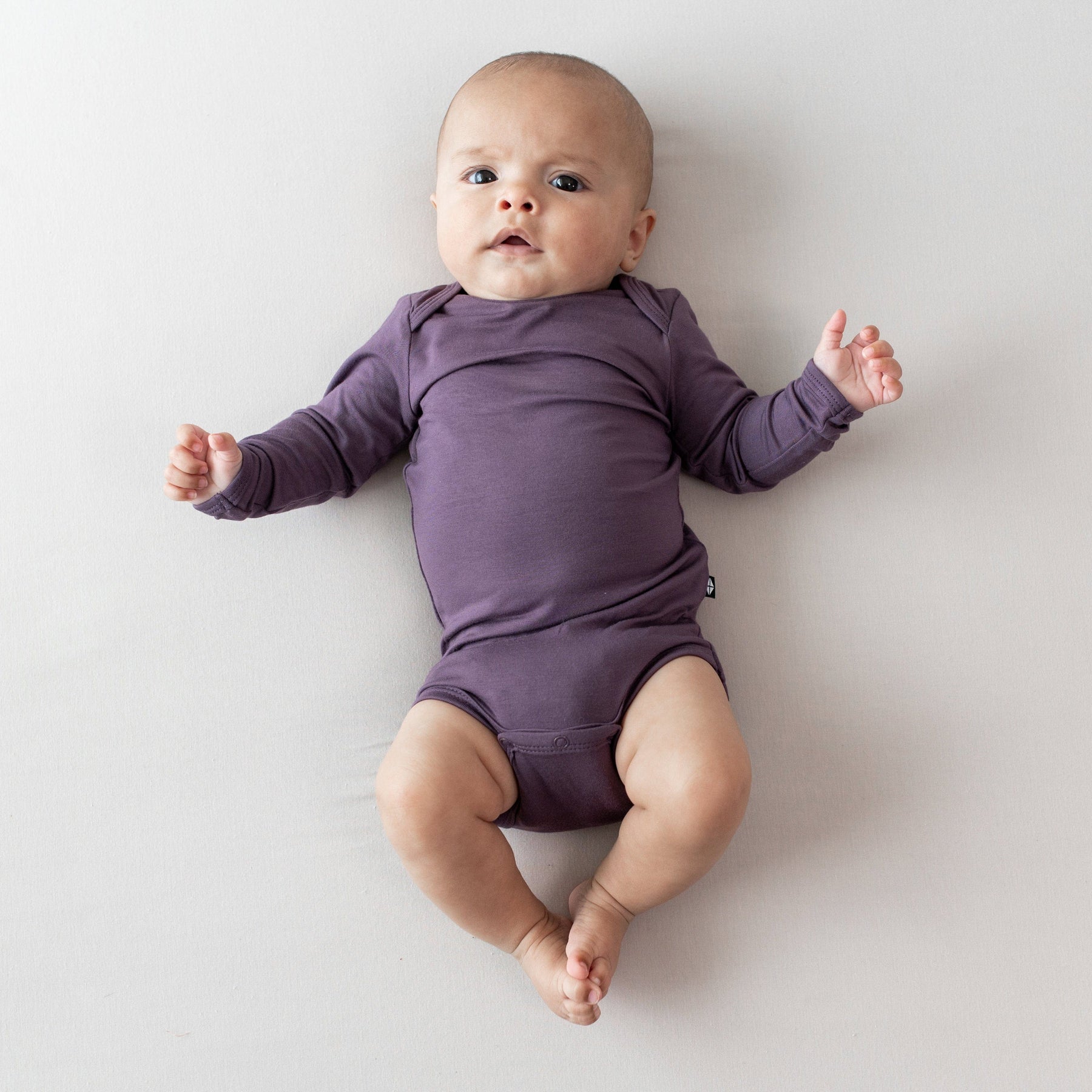 Kyte Baby Long Sleeve Bodysuits Long Sleeve Bodysuit in Currant