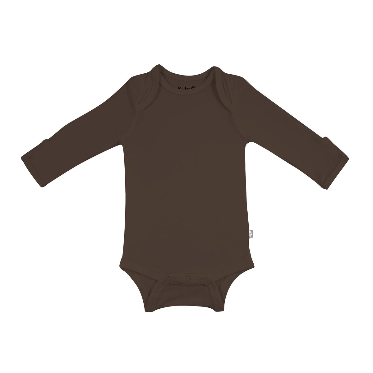 Kyte Baby Long Sleeve Bodysuits Long Sleeve Bodysuit in Espresso