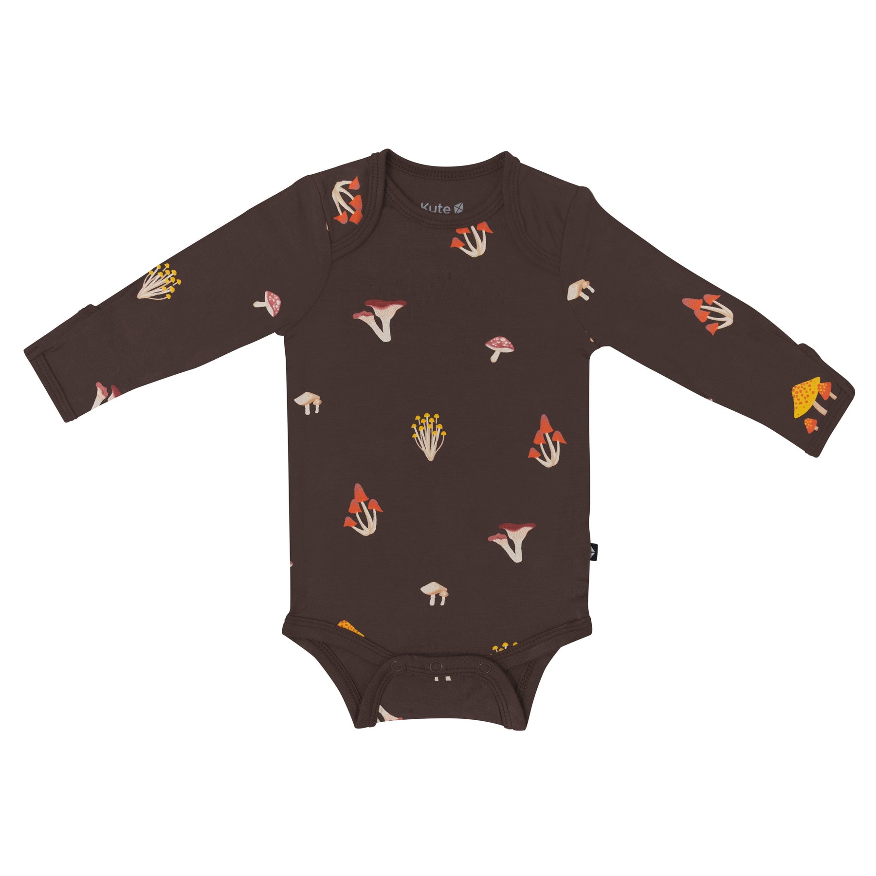 Kyte Baby Long Sleeve Bodysuits Long Sleeve Bodysuit in Fungi