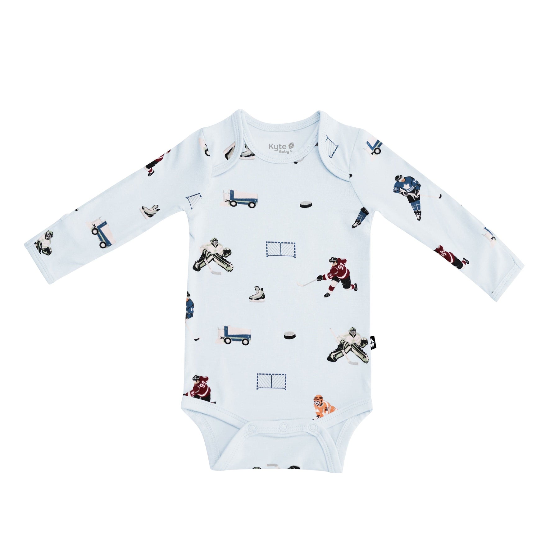 Kyte Baby Long Sleeve Bodysuits Long Sleeve Bodysuit in Hockey