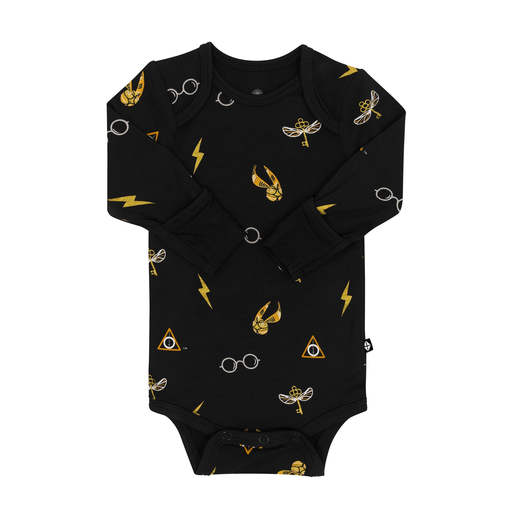 Kyte Baby Long Sleeve Bodysuits Long Sleeve Bodysuit in Midnight Icon