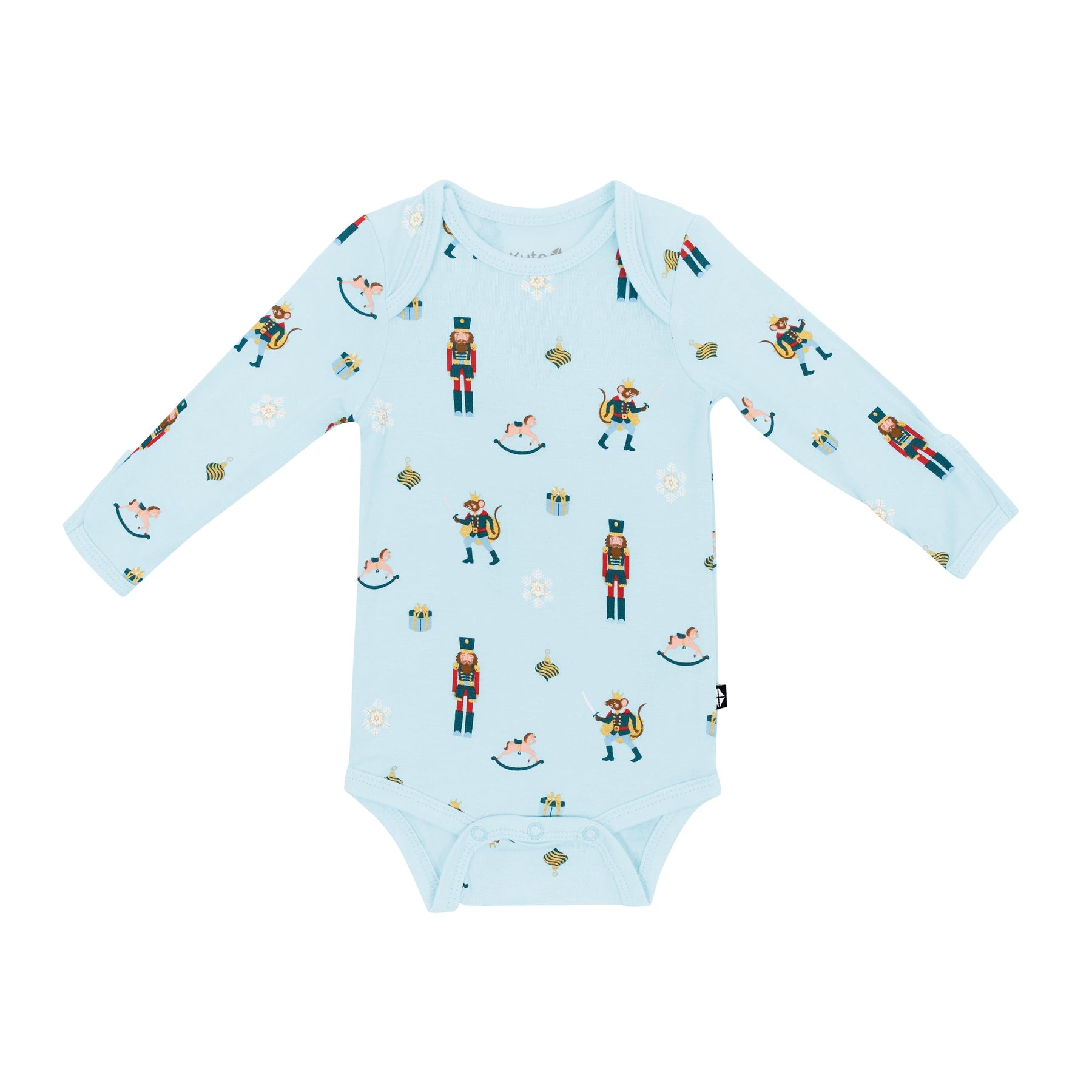 Kyte Baby Long Sleeve Bodysuits Long Sleeve Bodysuit in Nutcracker