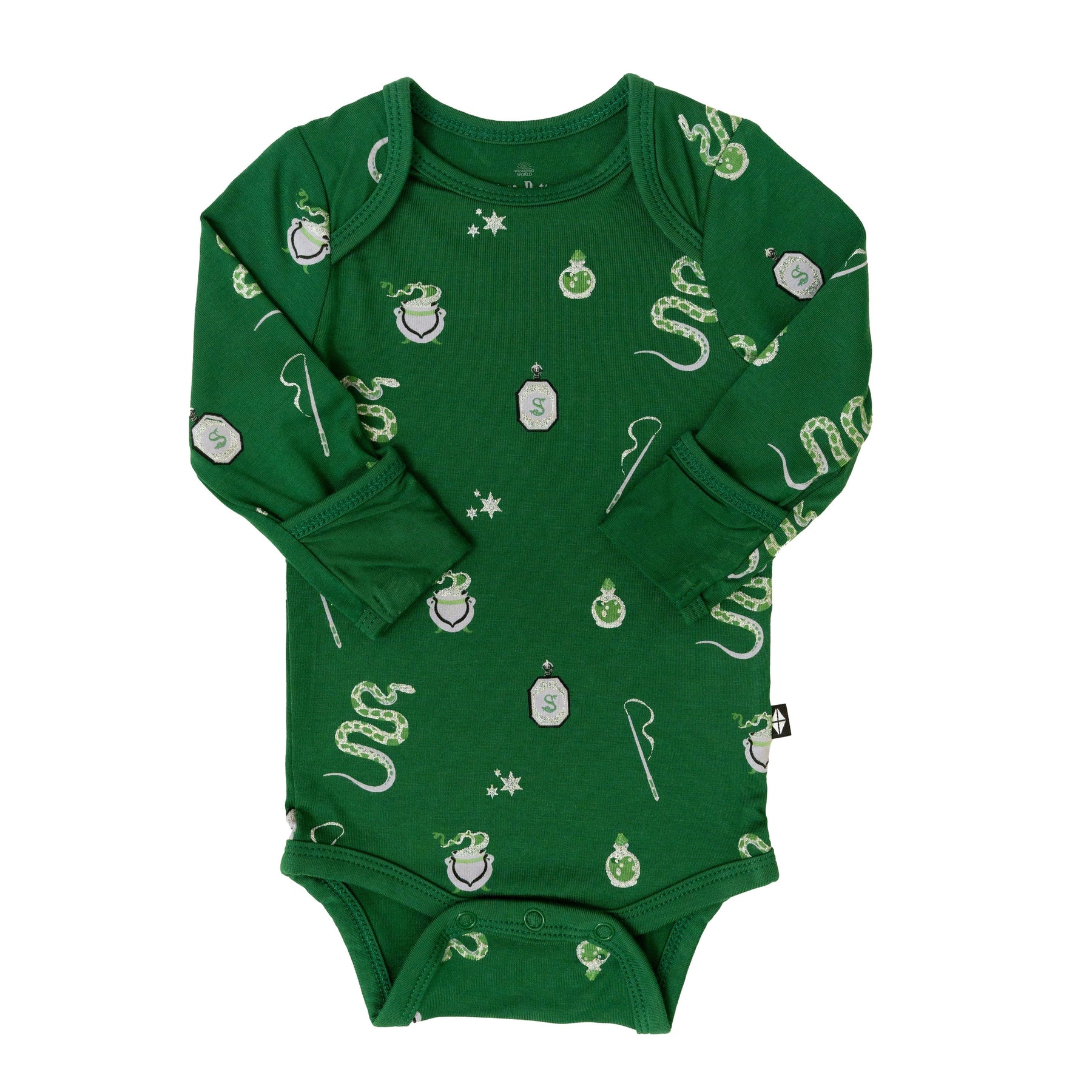 Kyte Baby Long Sleeve Bodysuits Long Sleeve Bodysuit in Slytherin™