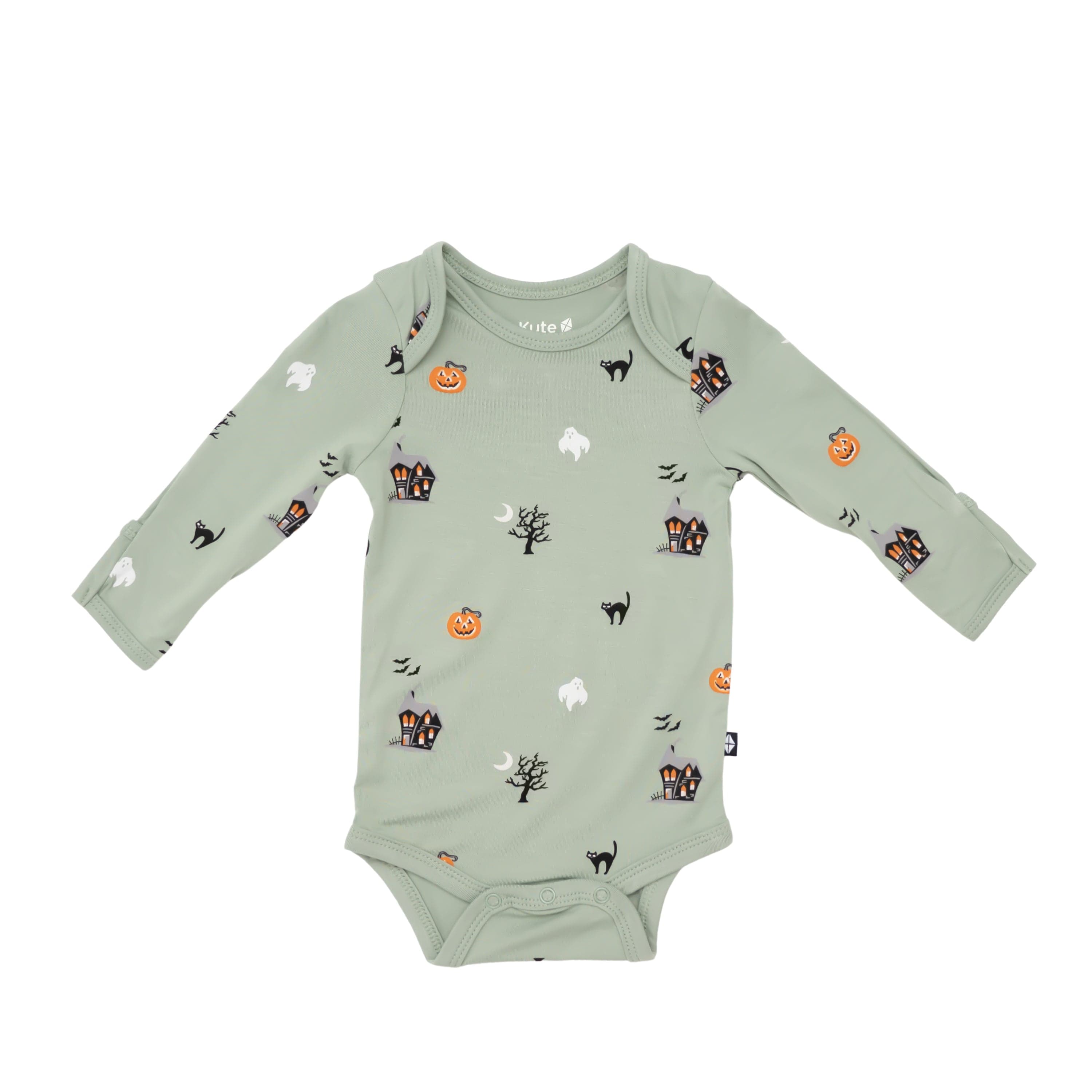 Kyte Baby Long Sleeve Bodysuits Long Sleeve Bodysuit in Spooky