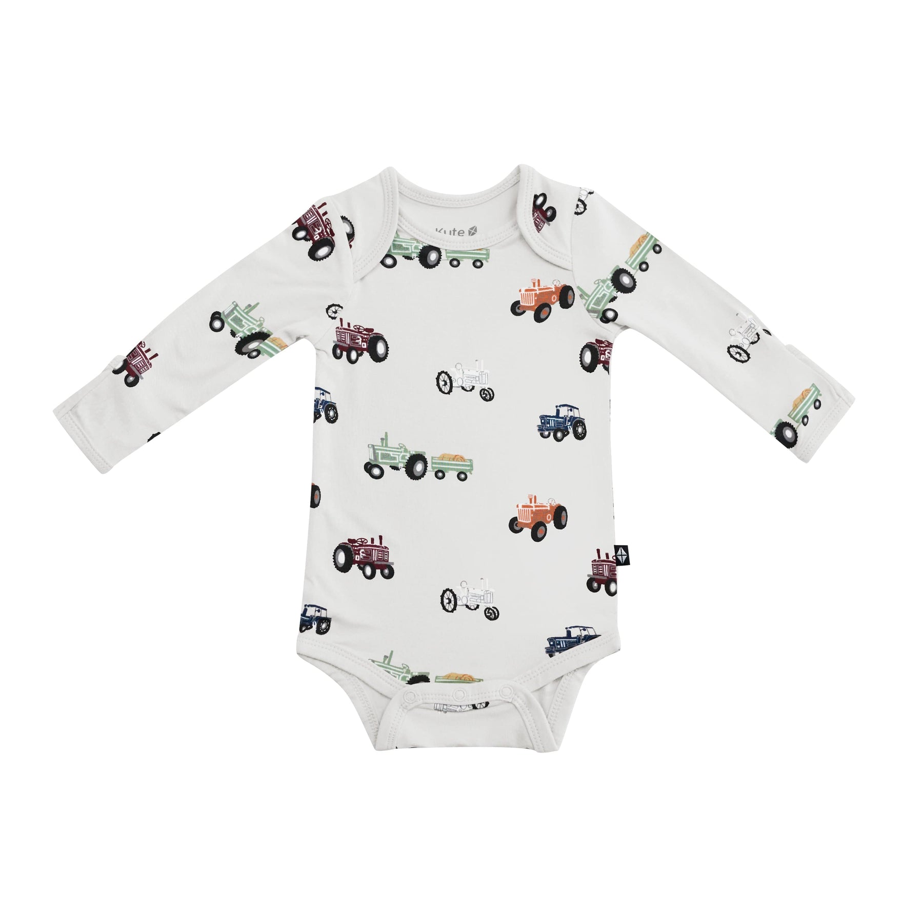 Kyte Baby Long Sleeve Bodysuits Long Sleeve Bodysuit in Tractor