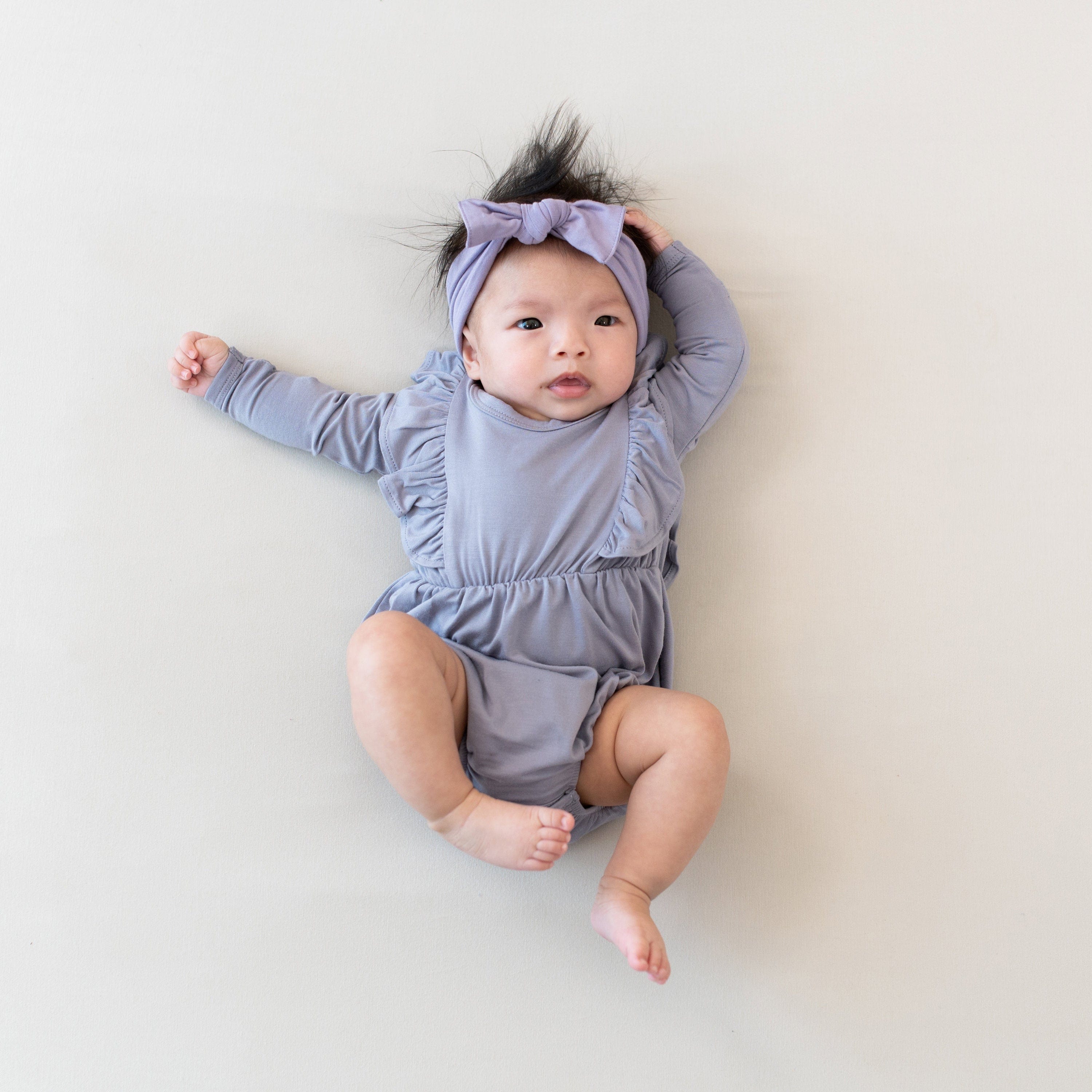 Kyte Baby Solid Snap Romper- 3/6 Months – The Natural Baby Company