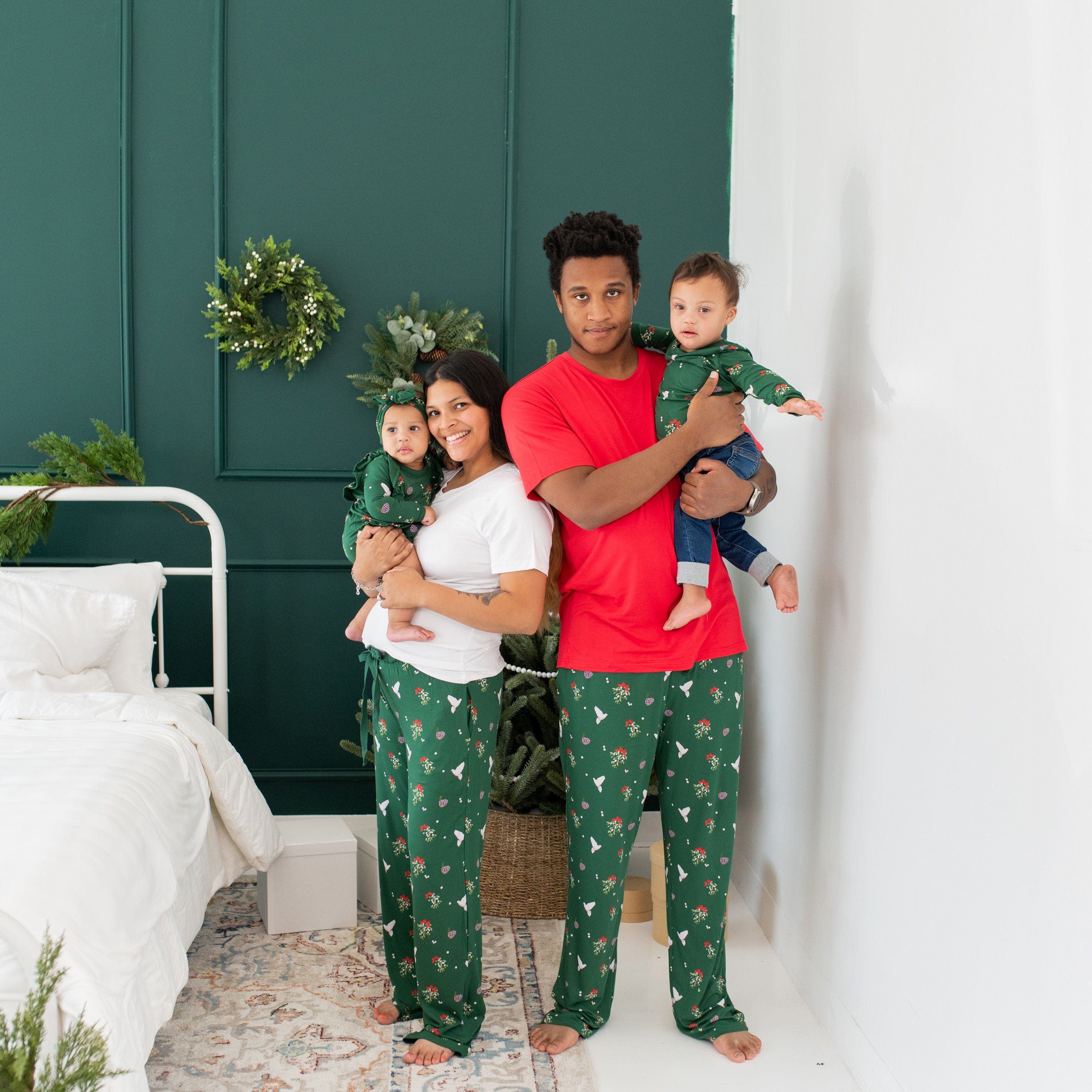 Kyte BABY Lounge Pant Women's Lounge Pants in Mistletoe