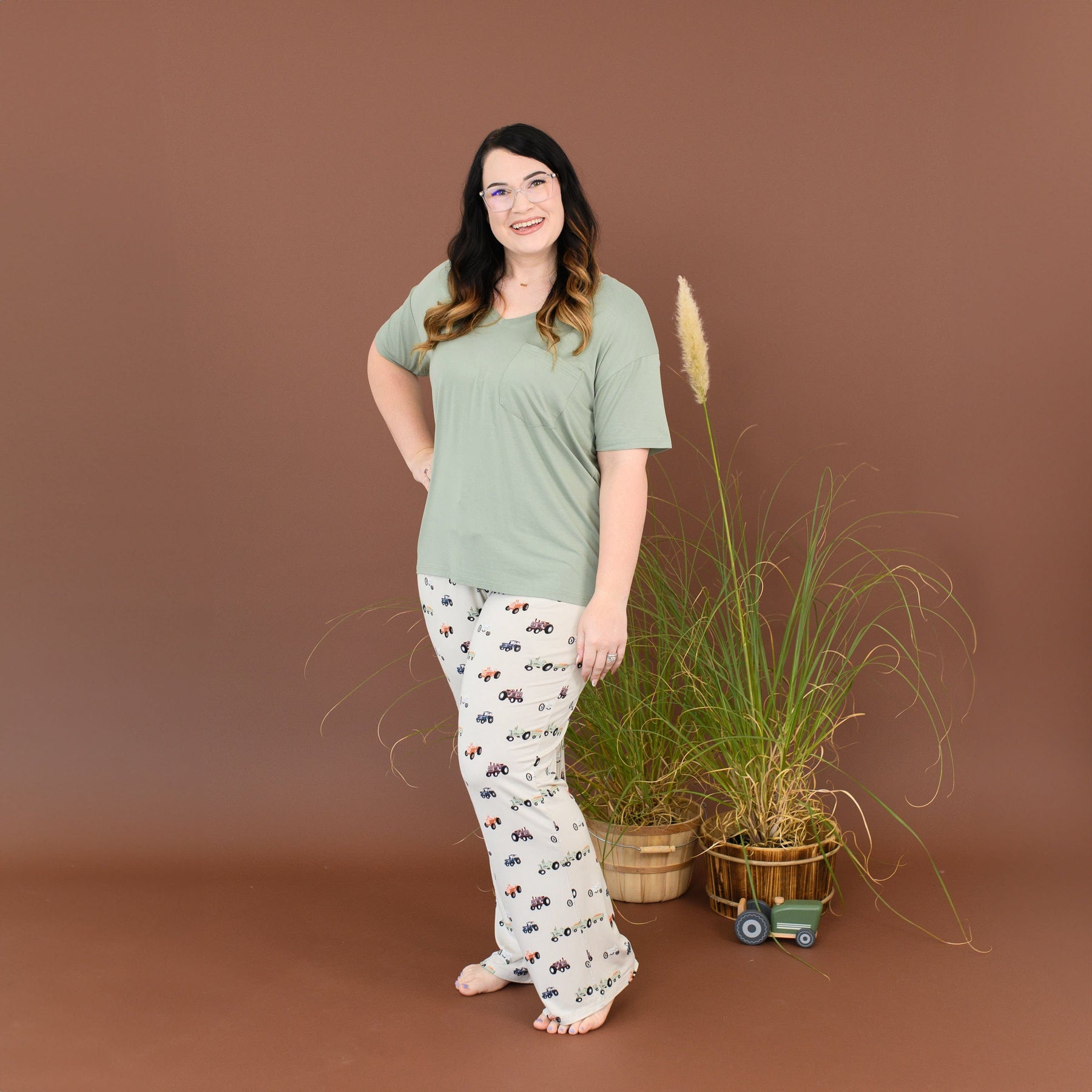 Kyte Baby Lounge Pant Women's Lounge Pants in Tractor