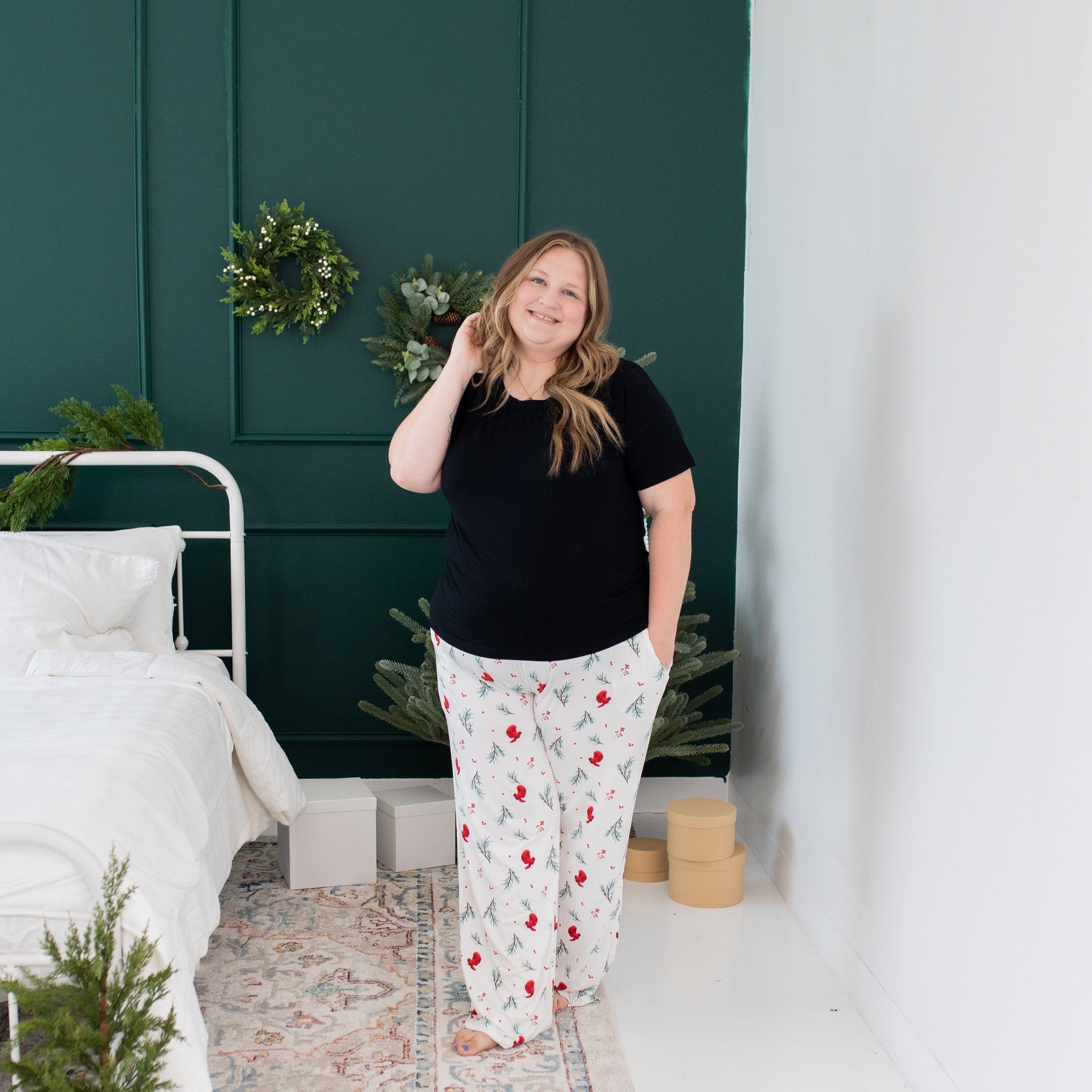 Kyte BABY Lounge Pant Women's Lounge Pants in Winterberry