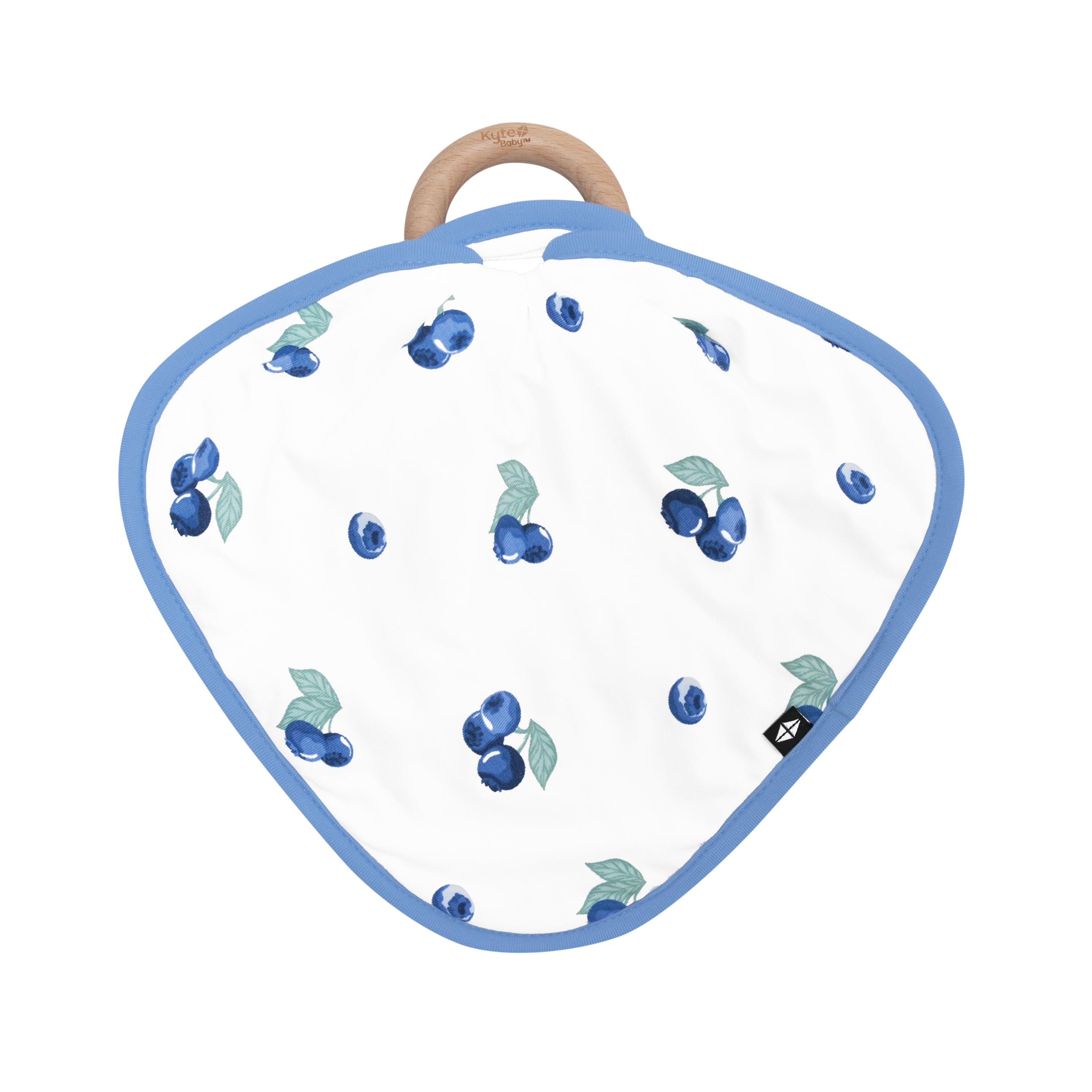 Kyte Baby Lovey Blueberry / Infant Lovey in Blueberry with Removable Teething Ring