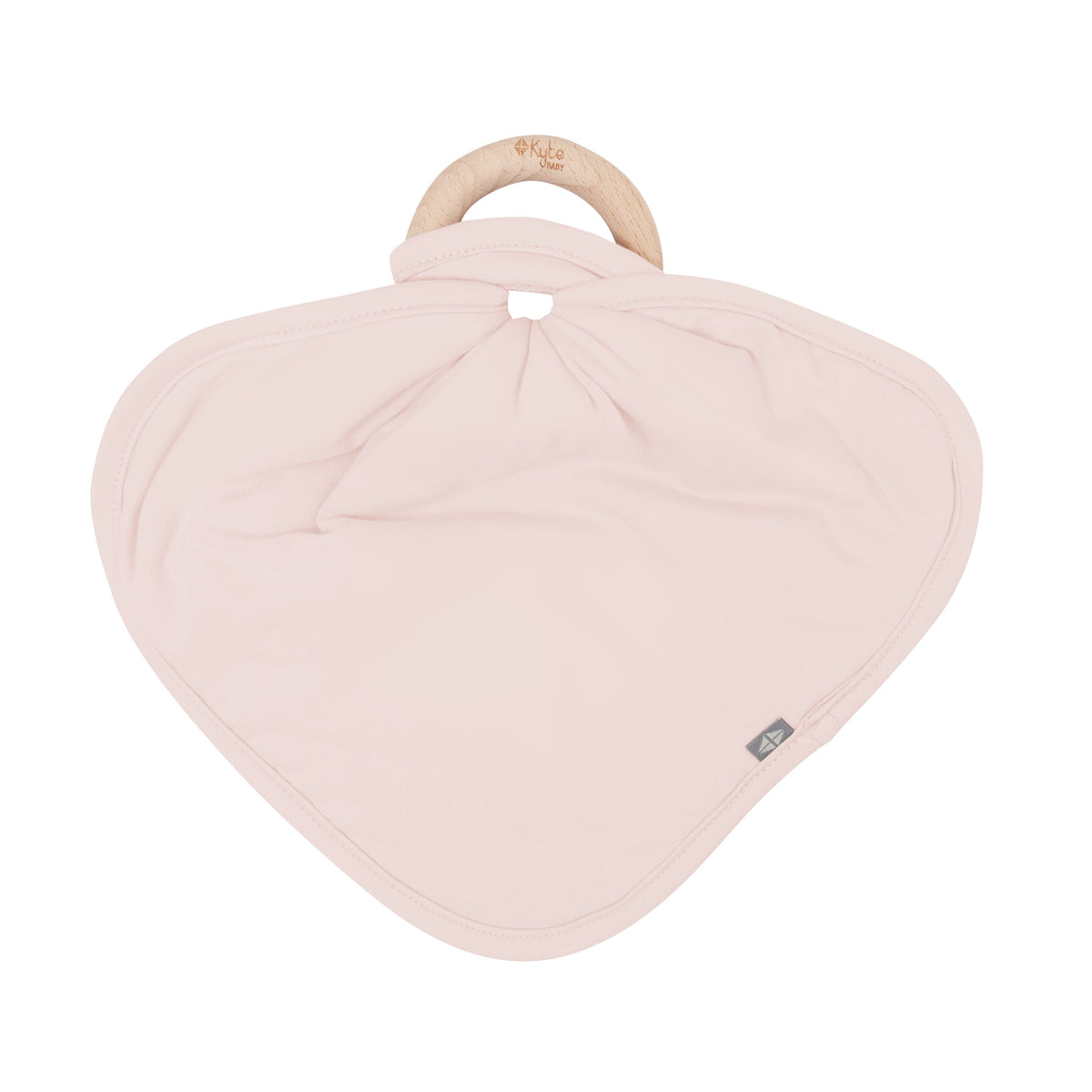 Lovey Blush Removable Wooden Teething Ring