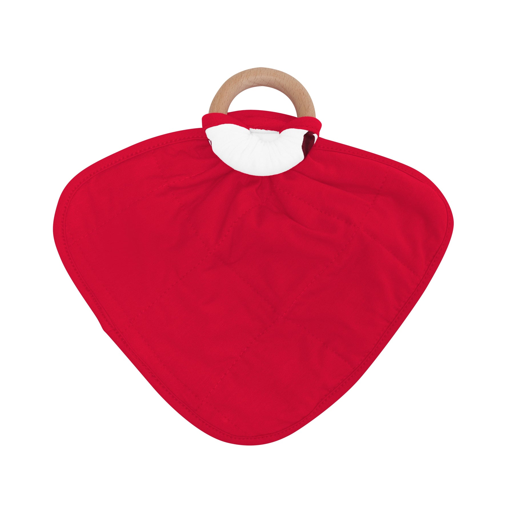 Kyte Baby Lovey Cherry / Infant Lovey in Cherry with Removable Teething Ring