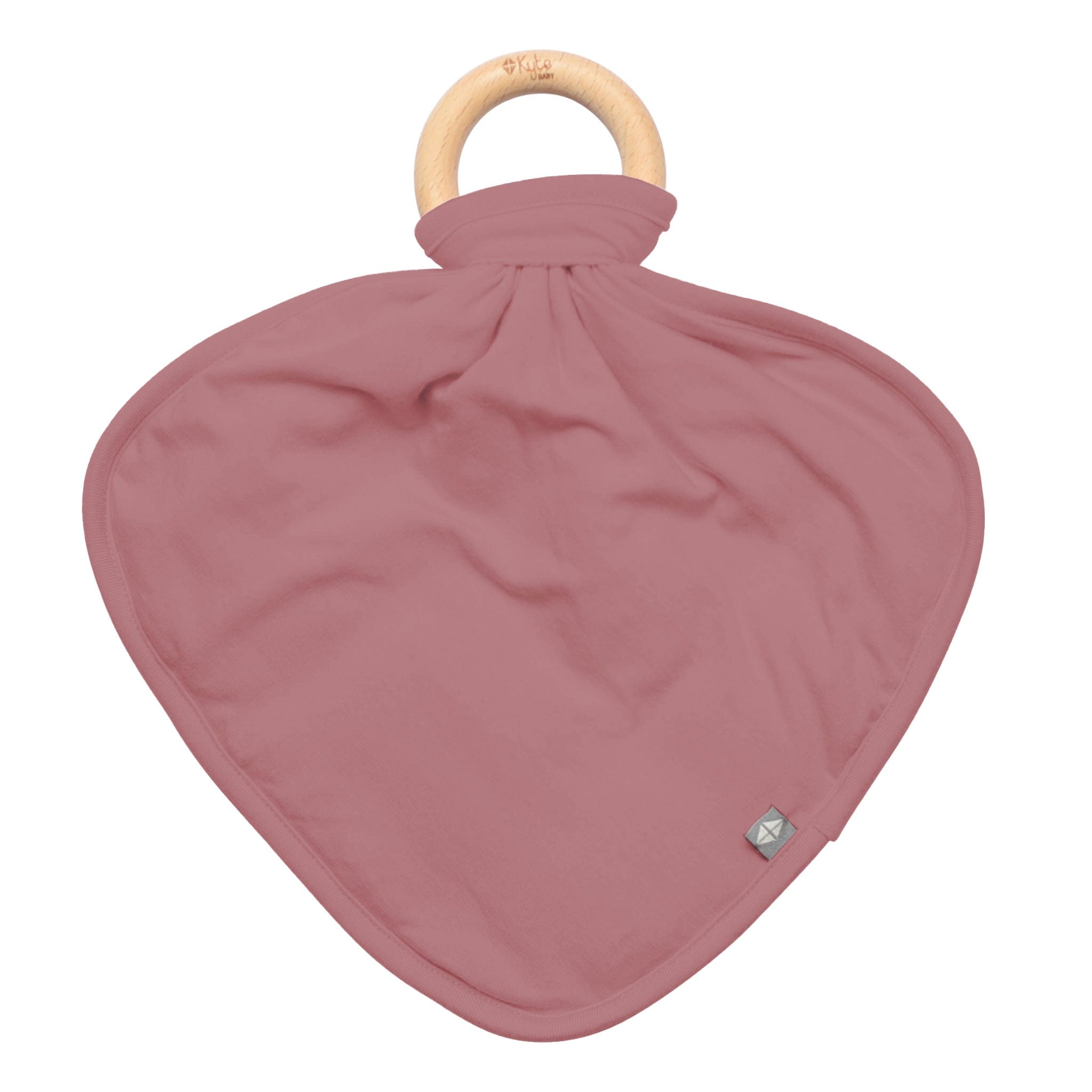 Kyte Baby Lovey Dusty Rose / Infant Lovey in Dusty Rose with Removable Teething Ring