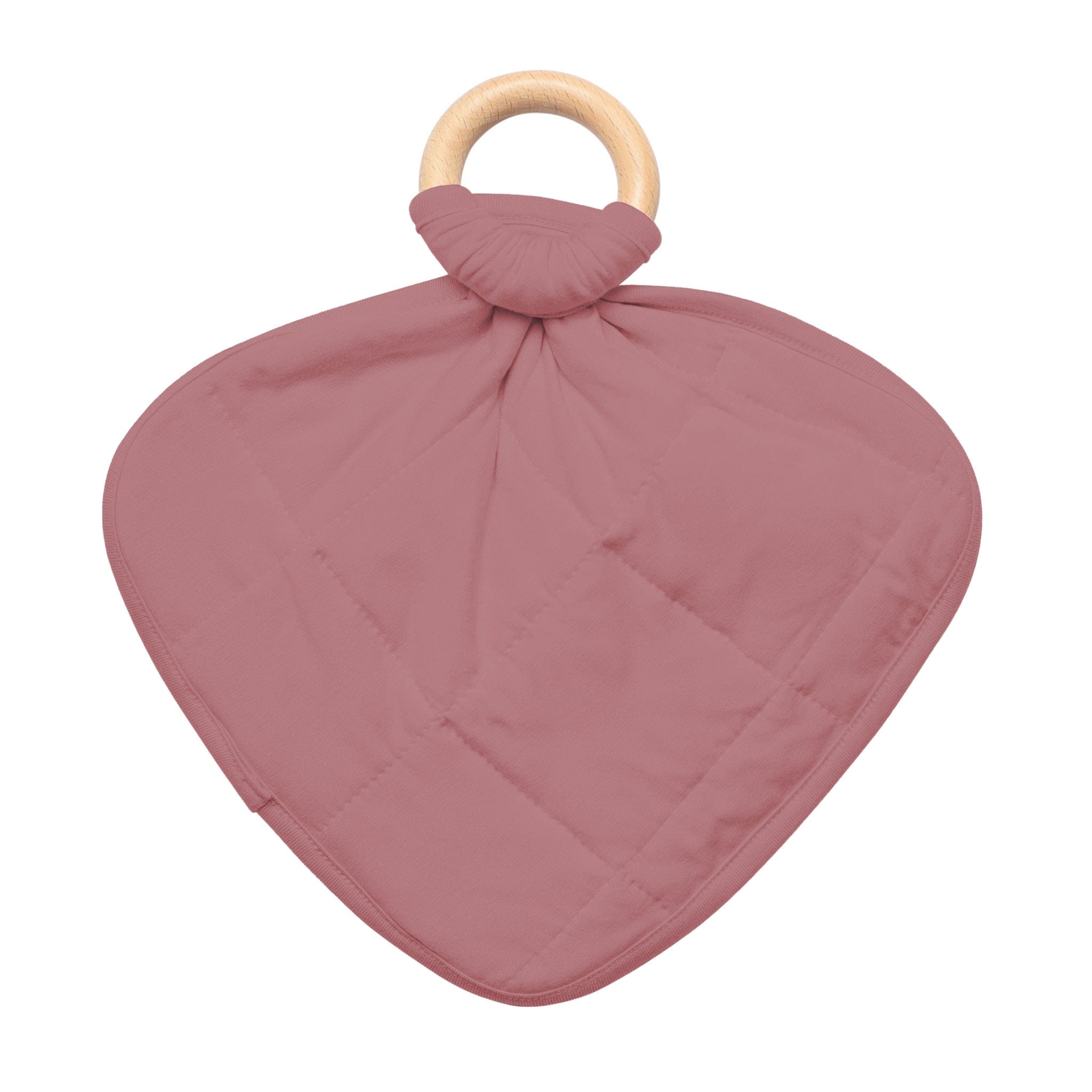 Kyte Baby Lovey Dusty Rose / Infant Lovey in Dusty Rose with Removable Teething Ring