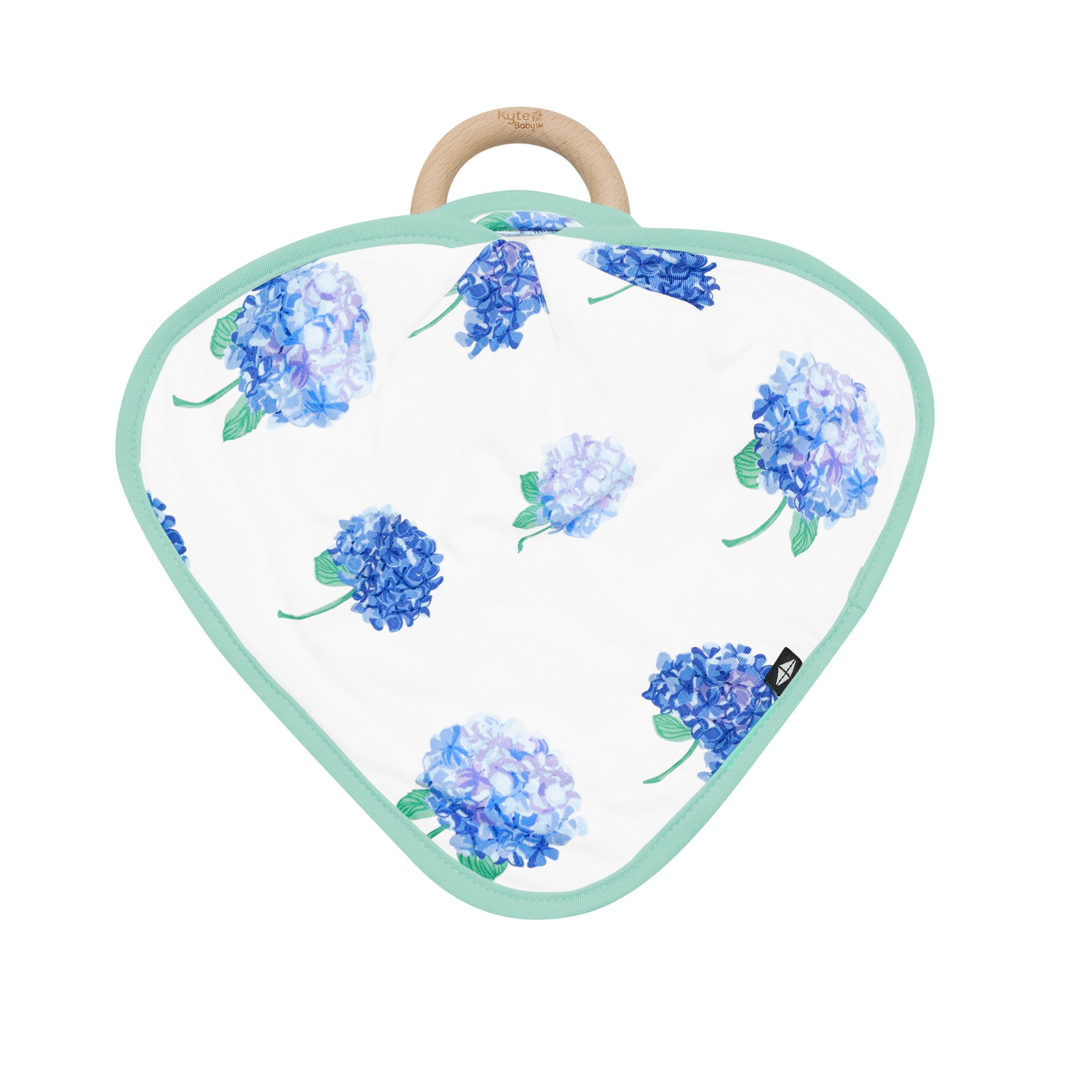 Kyte Baby Lovey Hydrangea / Infant Lovey in Hydrangea with Removable Teething Ring