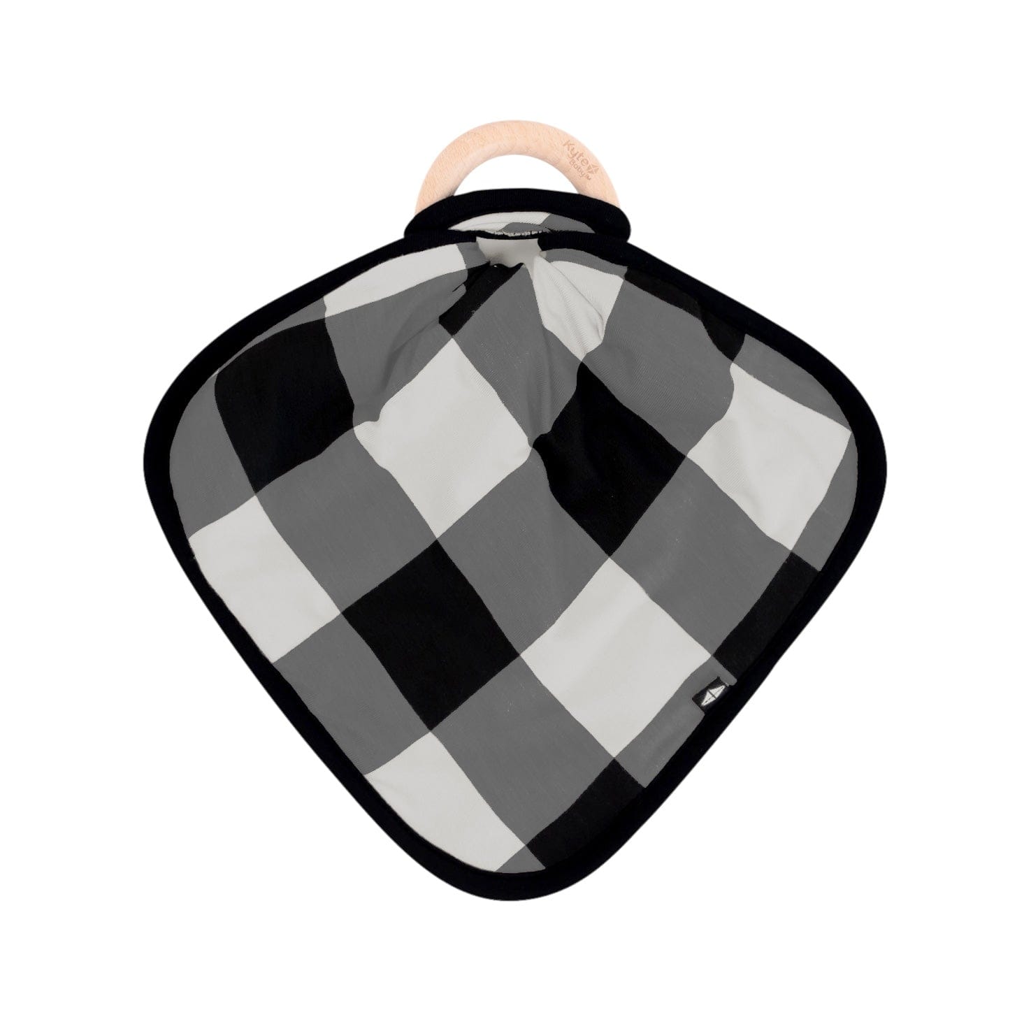 Kyte Baby Lovey Midnight Plaid / Infant Lovey in Midnight Plaid with Removable Teething Ring