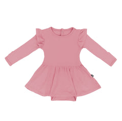 Kyte Baby Twirl Bodysuit Dress in Apple Blossom