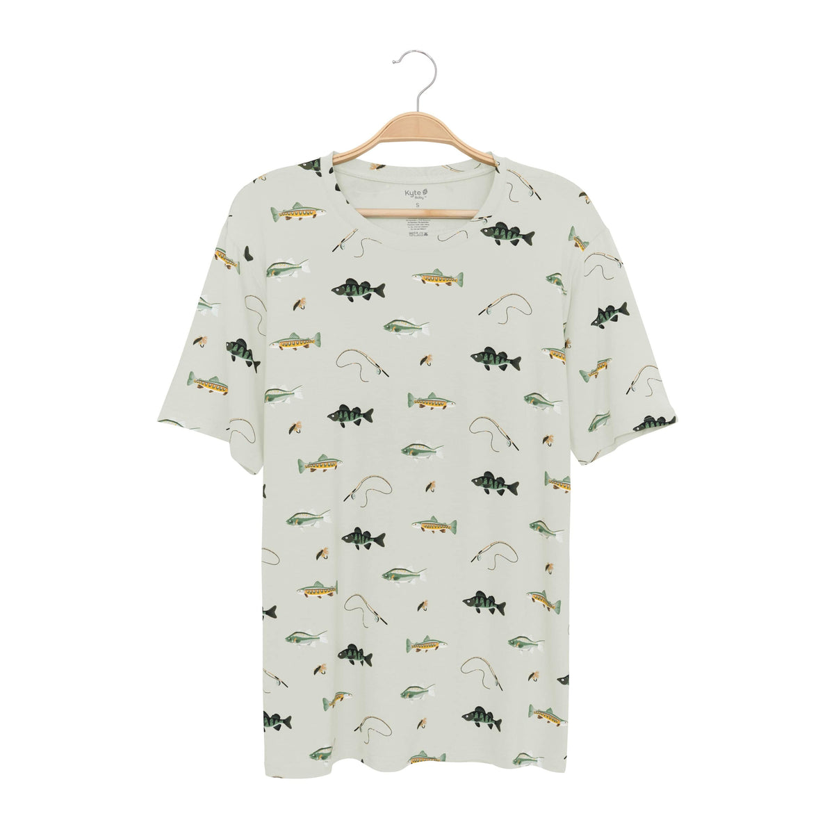 Kyte Baby Men's Crew Neck Tee Men's Crew Neck Tee in Fishing