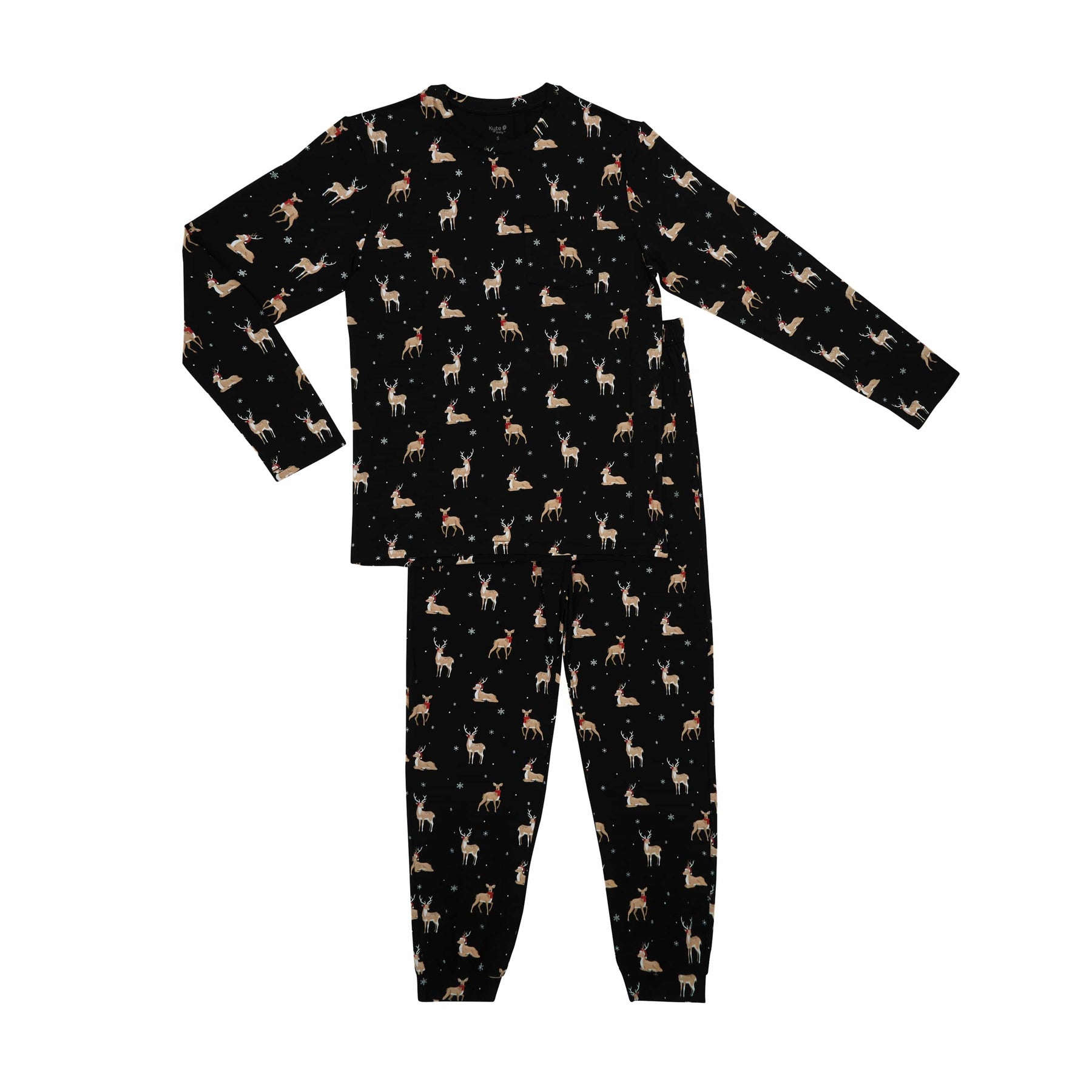 Kyte Baby Men's Jogger Set Men's Jogger Set in Midnight Deer