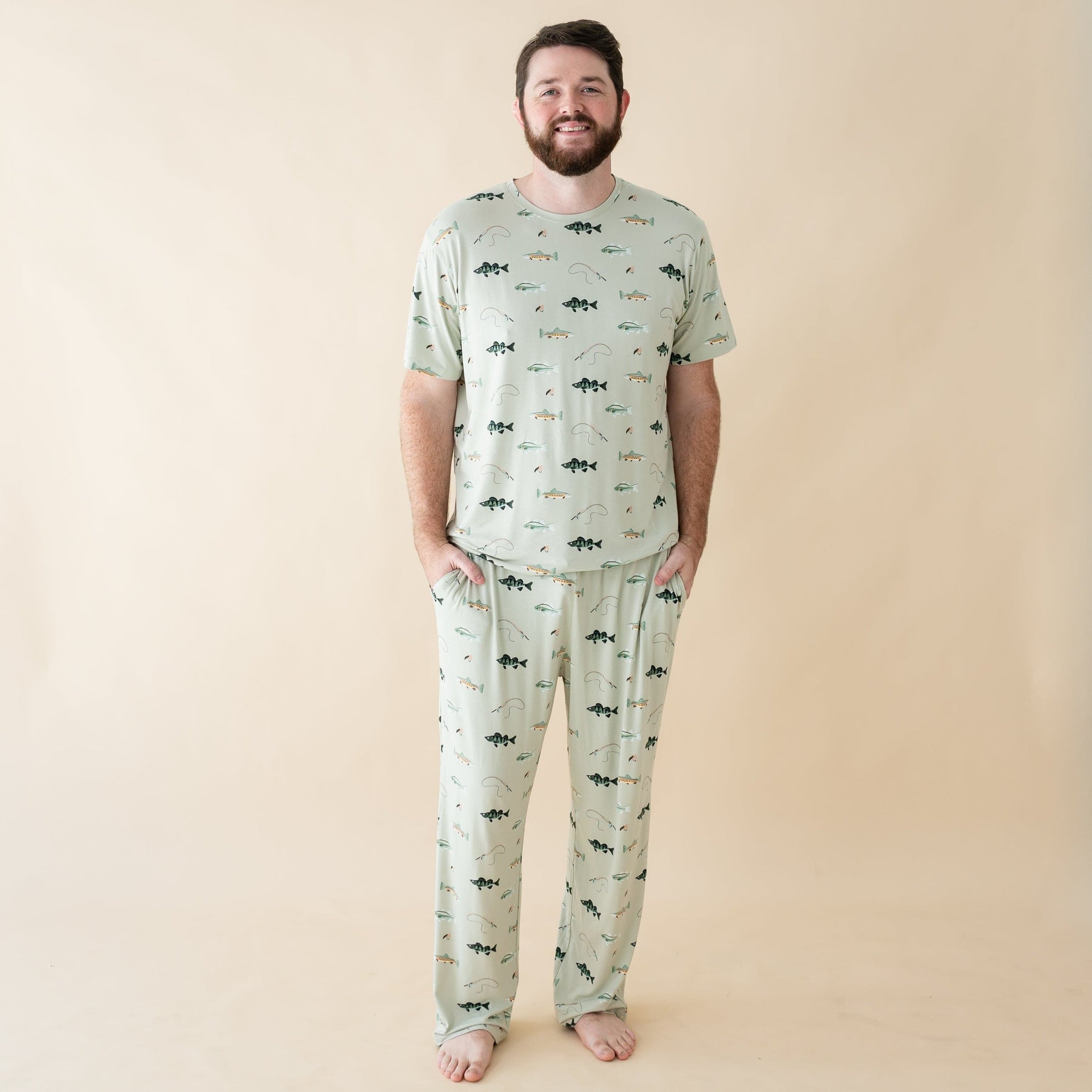 Kyte Baby Men's Lounge Pants Men's Lounge Pants in Fishing