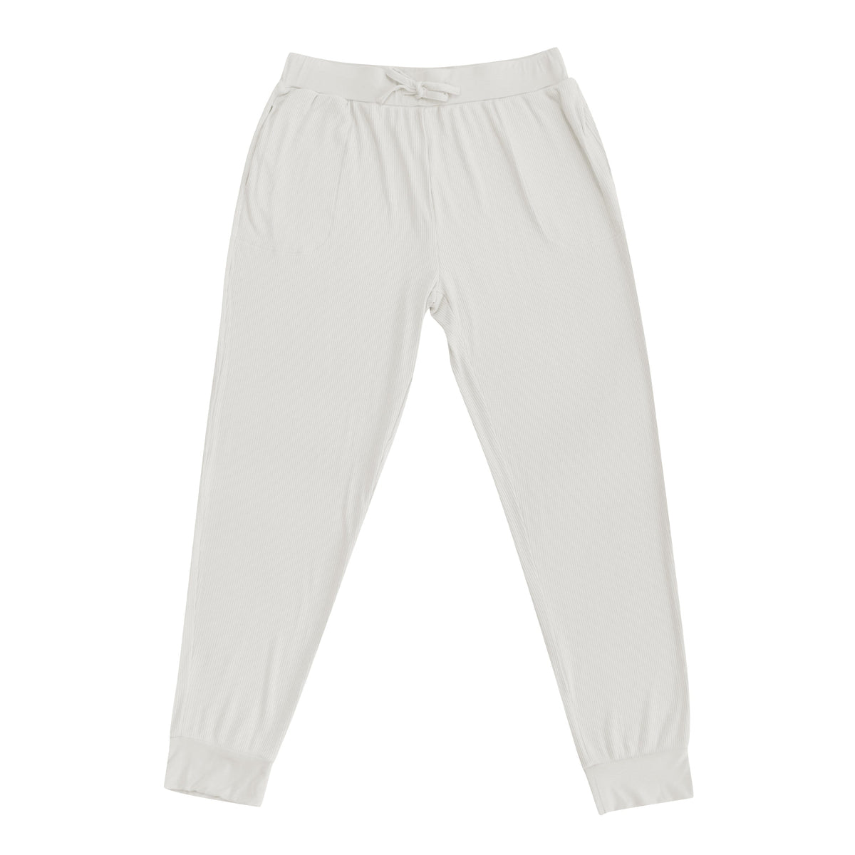 Kyte Baby Men's Ribbed Jogger Pant in Oat