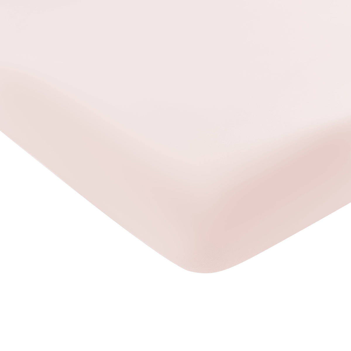 Corner of Kyte Baby Mini Crib Sheet in Blush