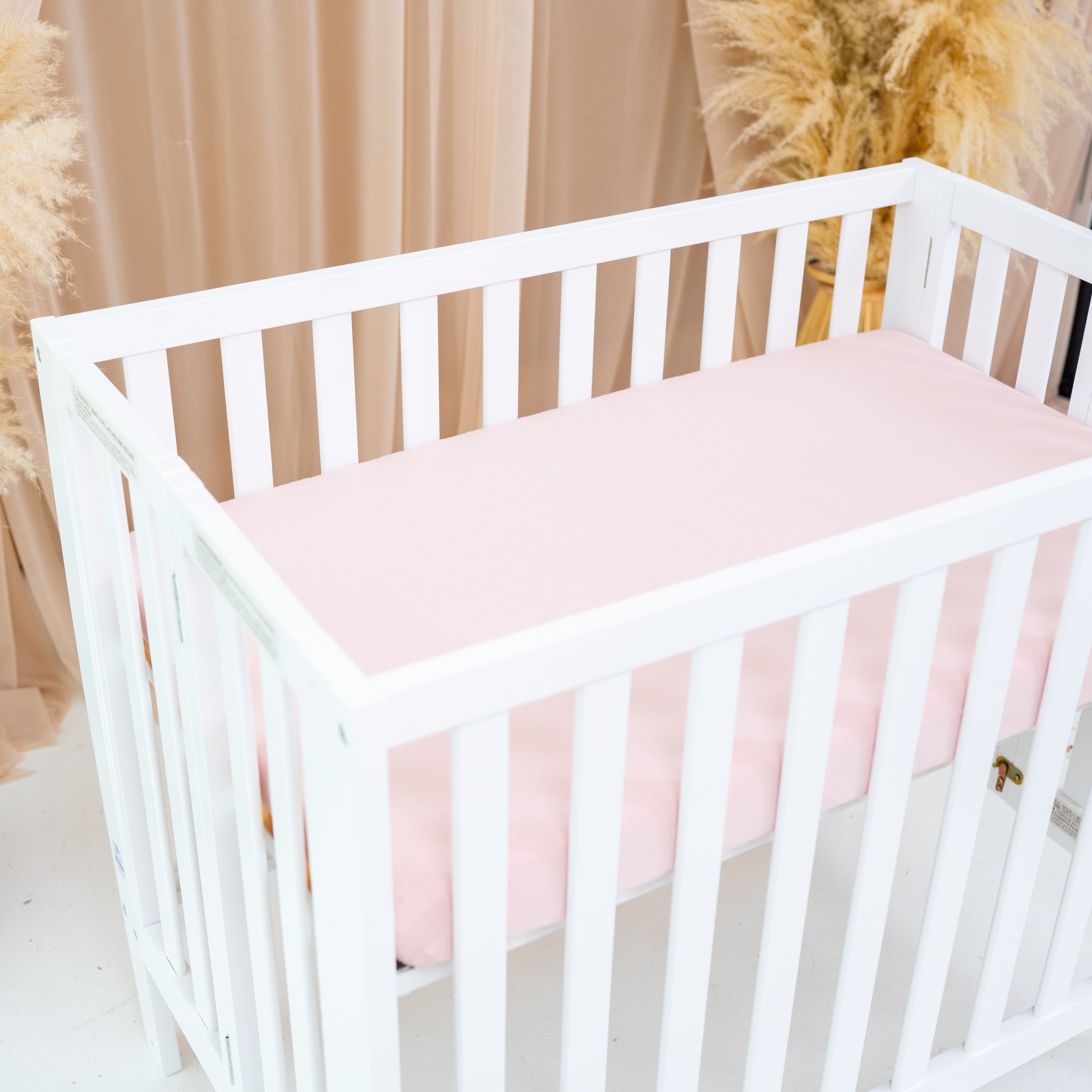 Kyte Baby Mini Crib Sheet Blush / Mini Crib Sheet Mini Crib Sheet in Blush