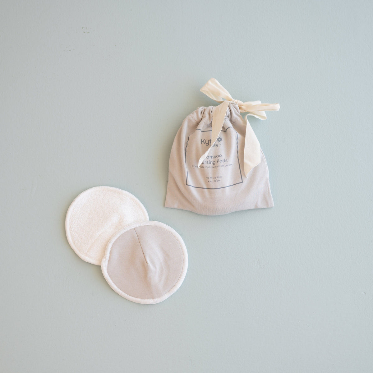 Kyte Baby Nursing Pads with bag in Oat