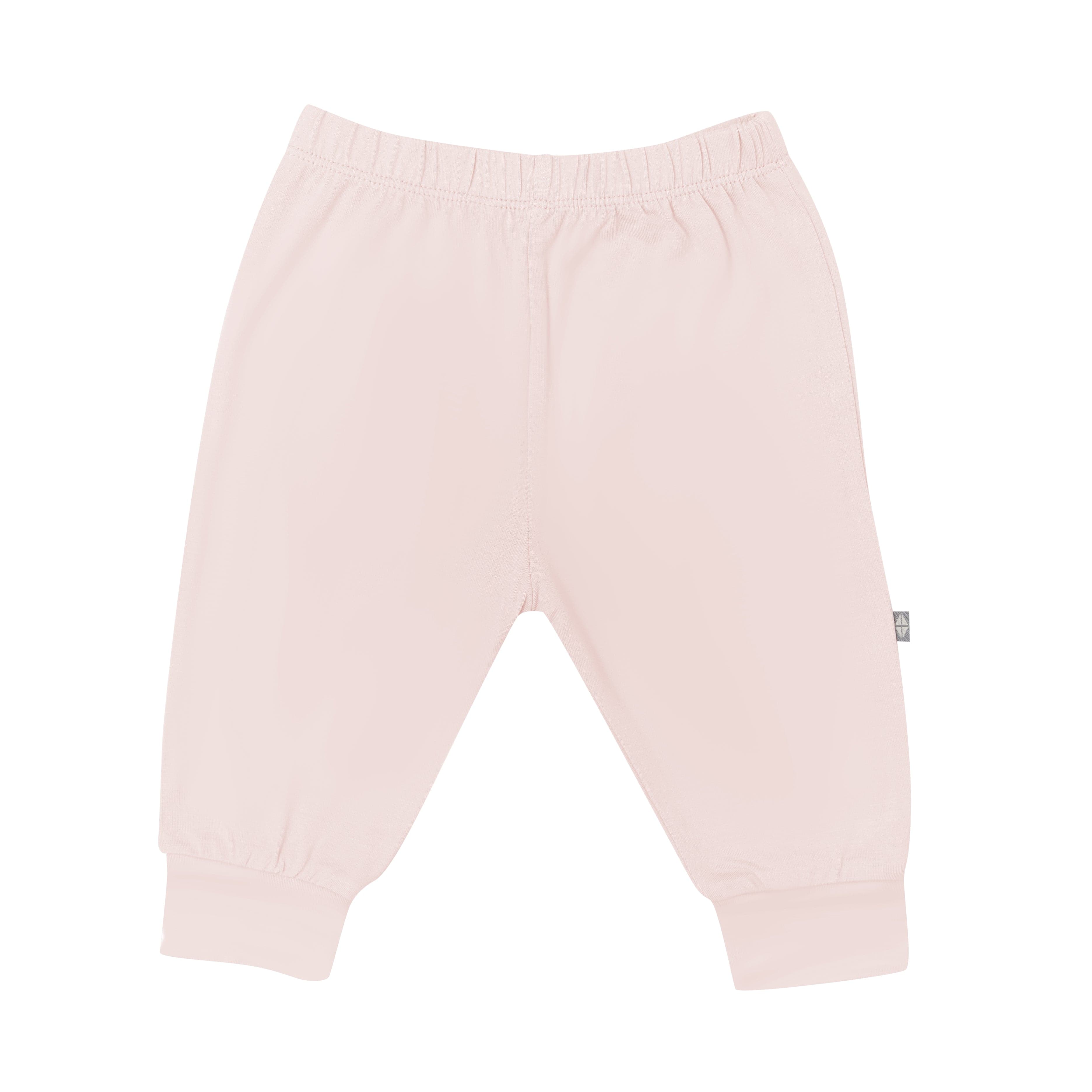 Flat lay of Kyte Baby Pants in Blush