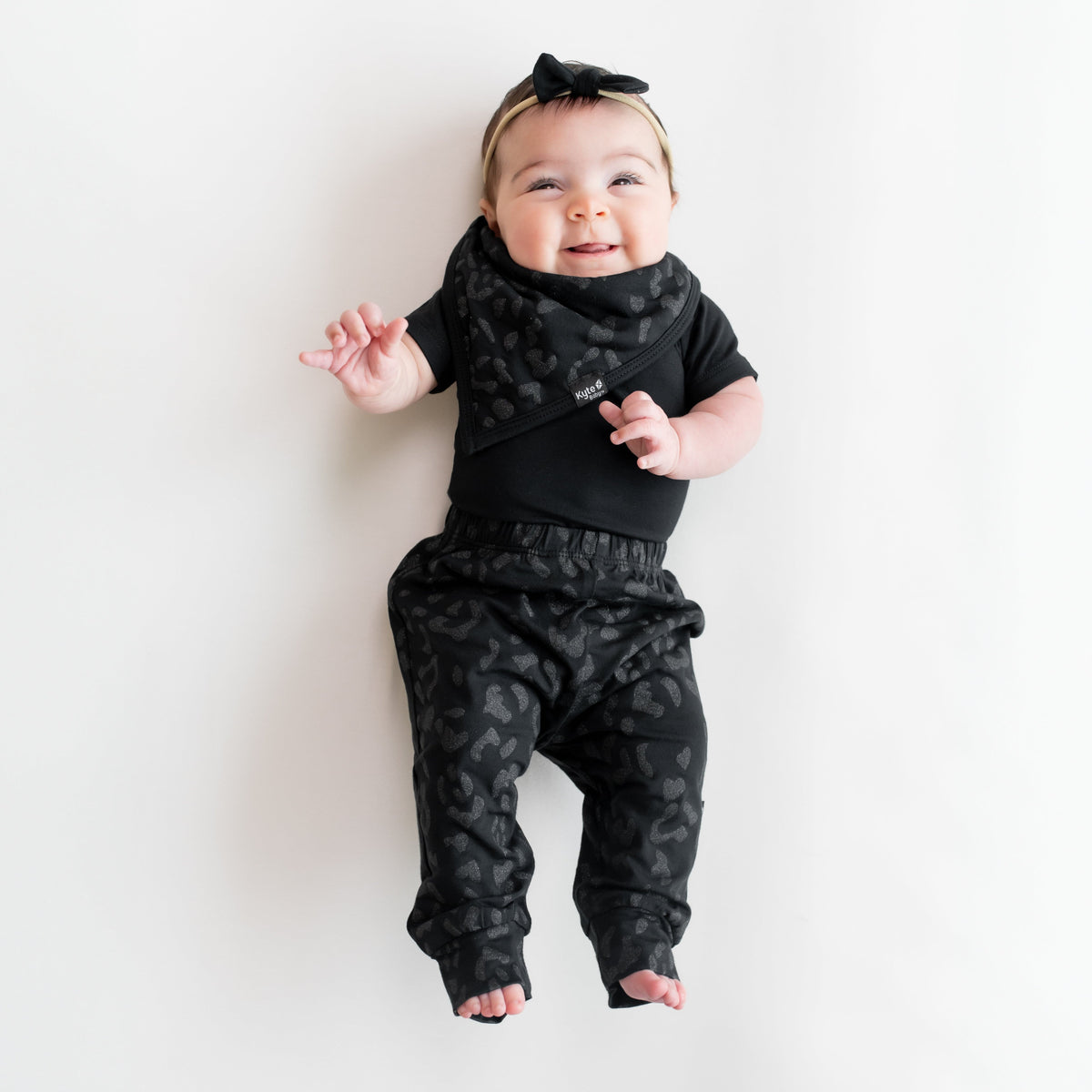 Kyte Baby Pants Pant in Midnight Leopard