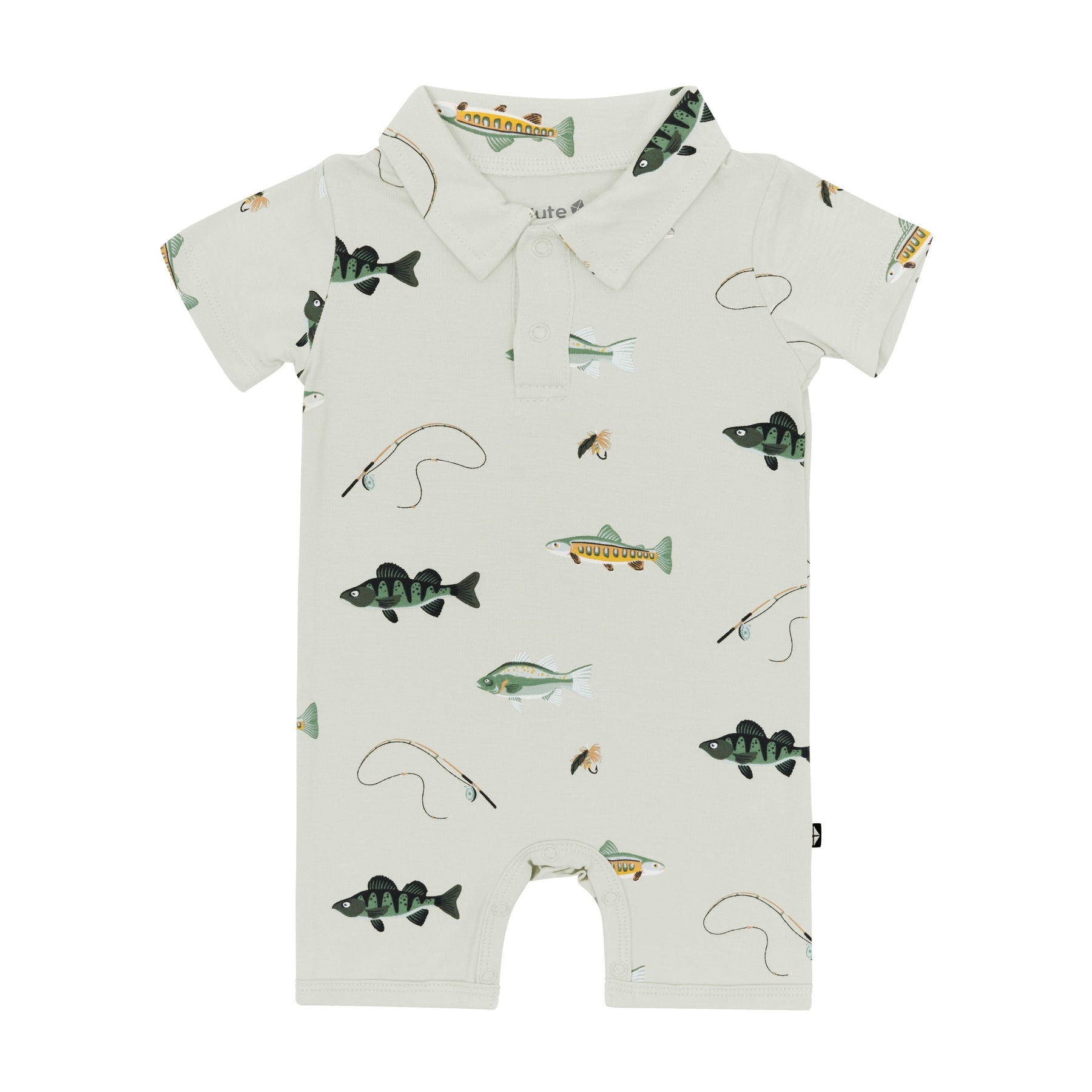 Kyte Baby Polo Short All Polo Shortall in Fishing