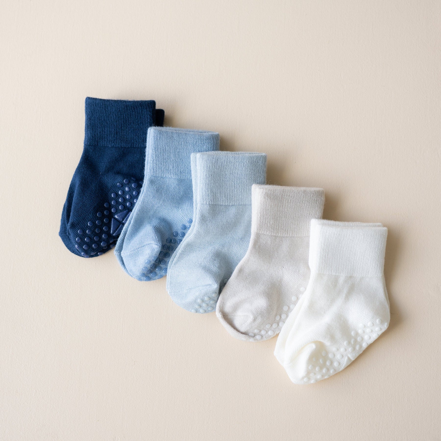 Kyte Baby Quarter Socks Quarter Socks Combo 5-Pack in Cool