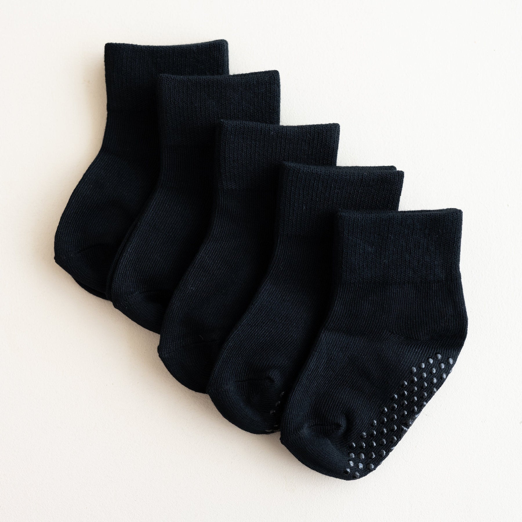 Kyte Baby Quarter Socks Quarter Socks Combo 5-Pack in Midnight