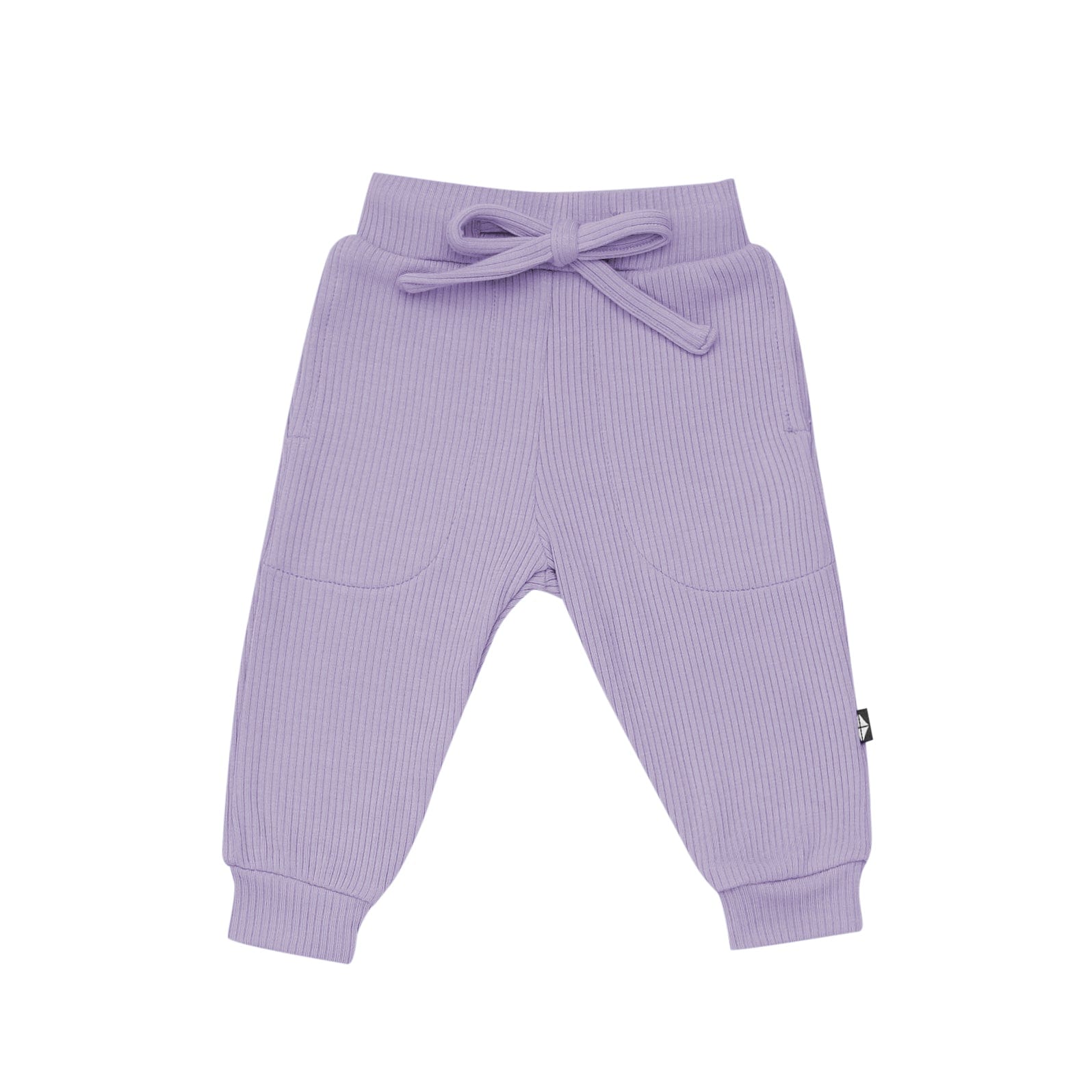 Kyte Baby Ribbed Jogger Pant Ribbed Jogger Pant in Taro